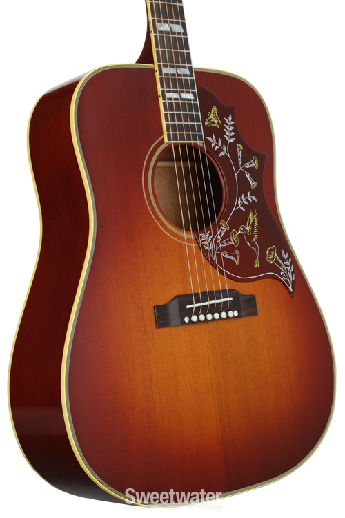 ギター Gibson/Hummingbird Cherry Sunburst 2018 Gibson Acoustic Hummingbird Vintage 2018 - Heritage Cherry