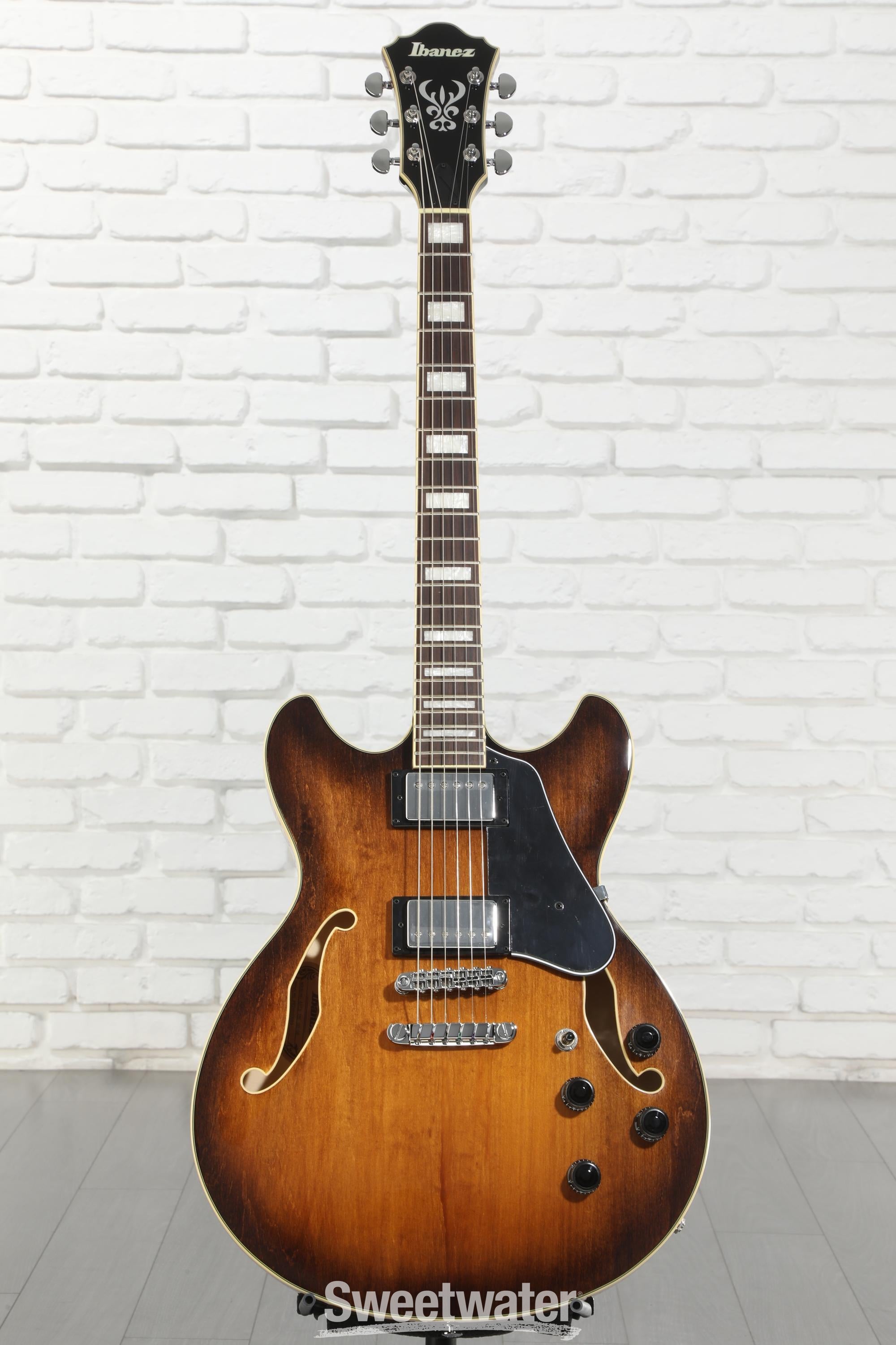 Ibanez Artcore AS73 Semi-Hollow Electric Guitar - Tobacco Brown