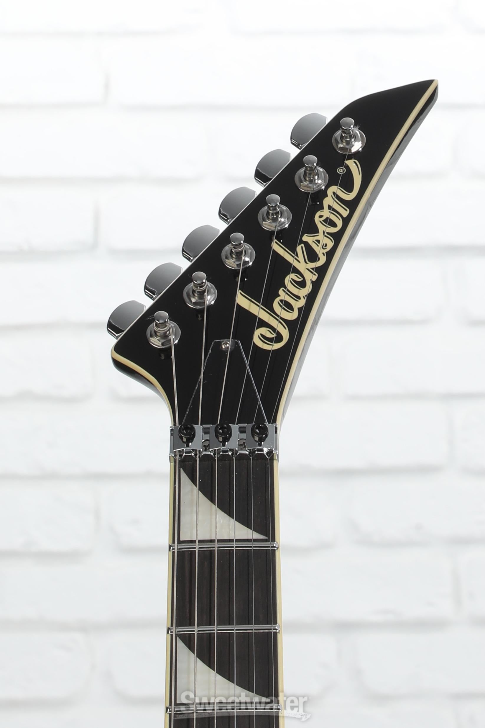 Jackson Limited Edition Pro Plus Series Pure Metal Warrior WR1A Electric Guitar - Gloss Black