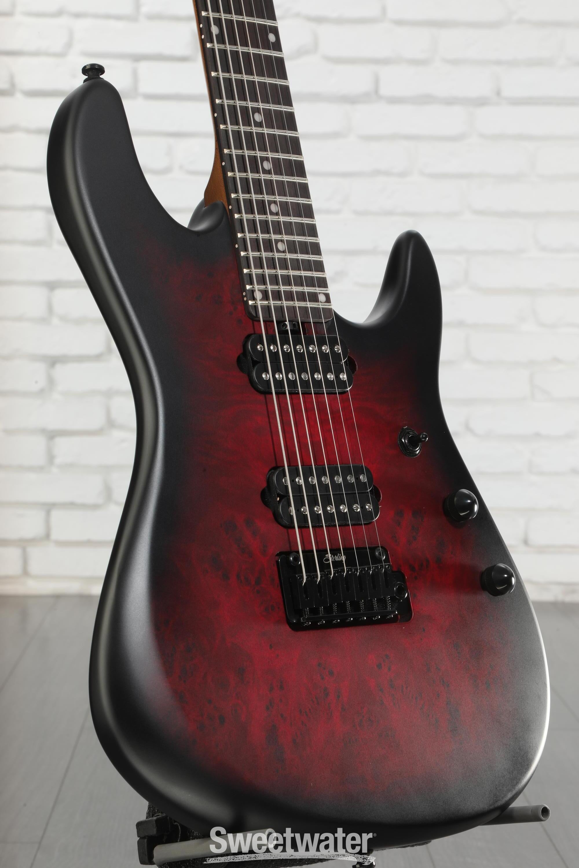 ギター Sterling by MUSICMAN Richardson 7 PW Sterling By Music Man 7-string Jason Richardson Signature Electric