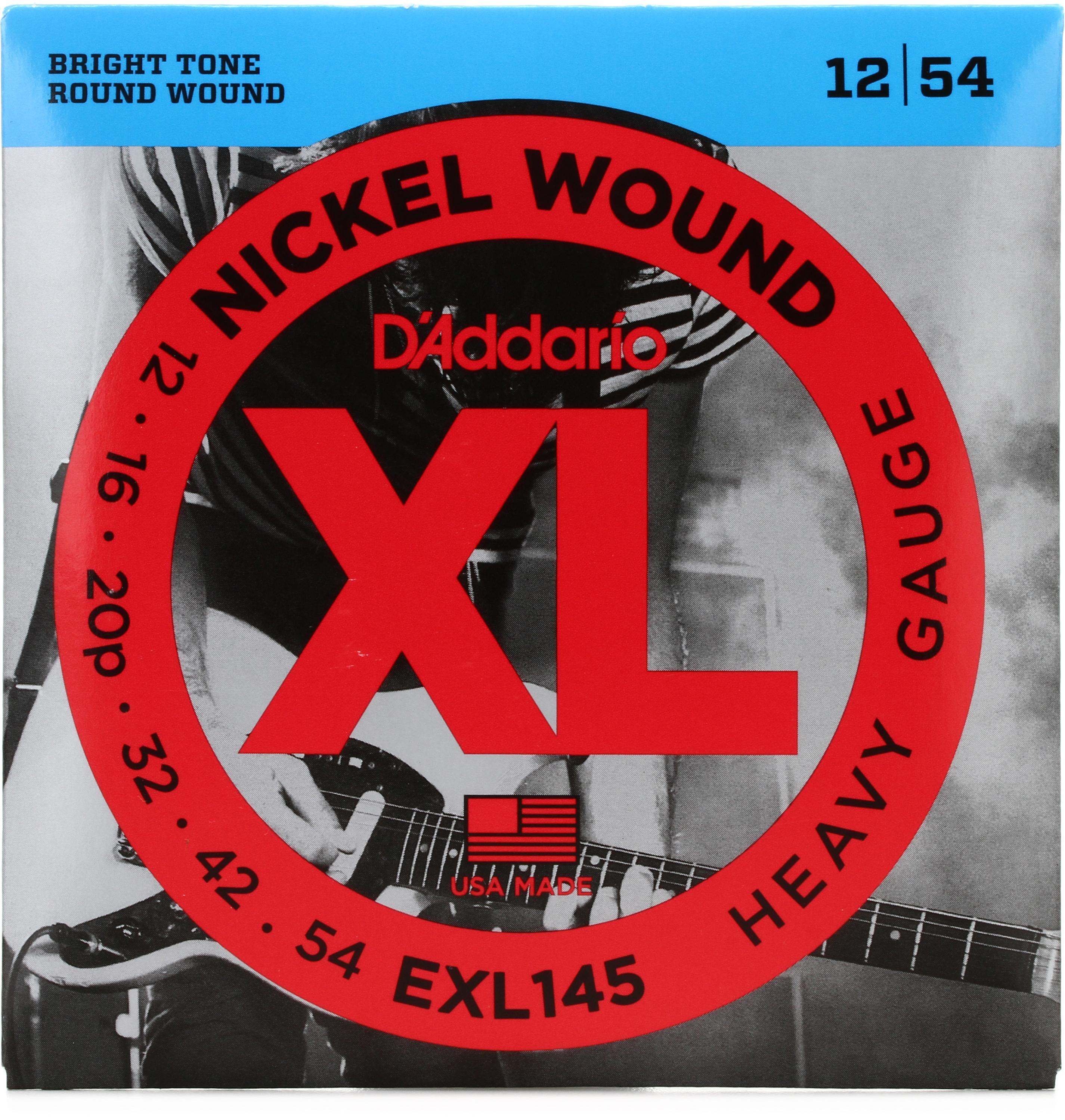 D'Addario Double Ball End Steinberger Electric Guitar Strings ESXL120 Super  Light 9-42