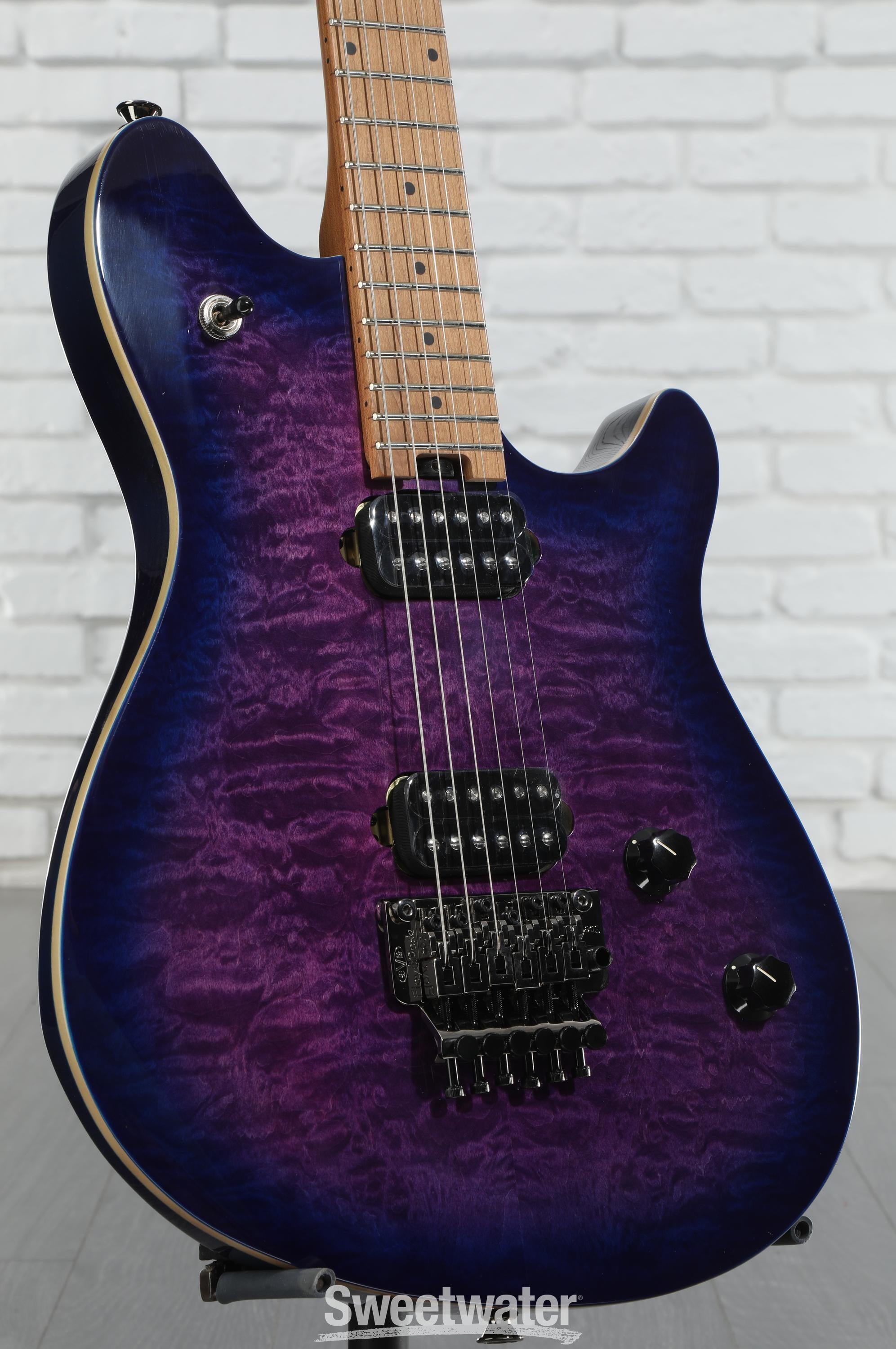 EVH Wolfgang Standard QM Electric Guitar - Northern Lights
