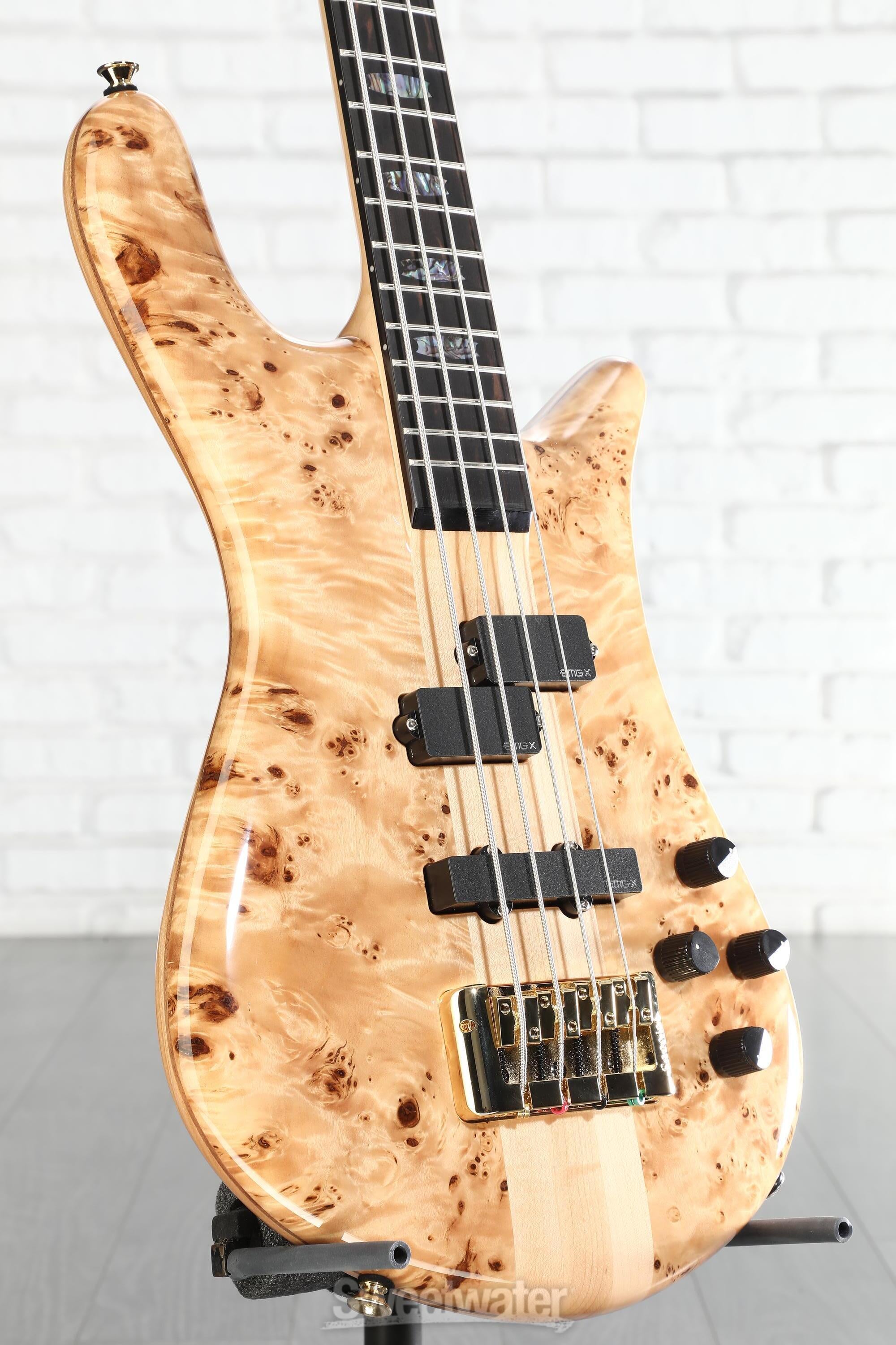Spector Euro 4 CST Electric Bass Guitar - Natural | Sweetwater
