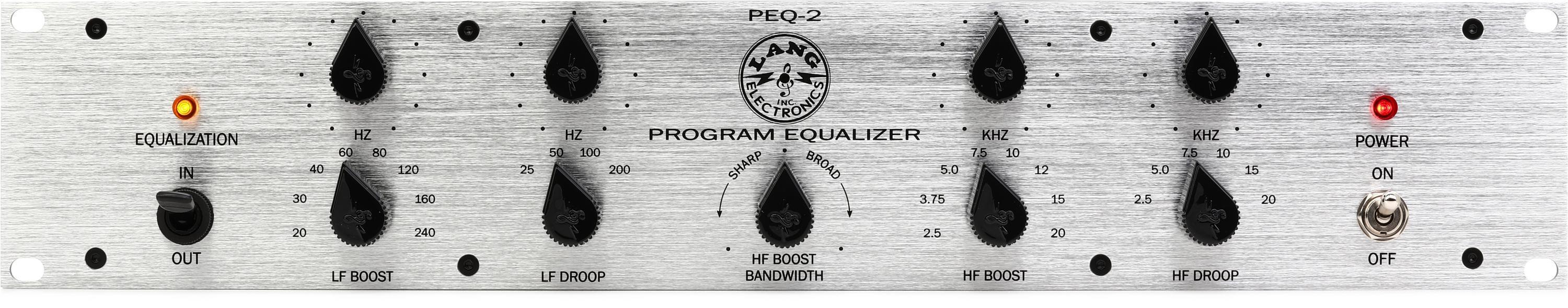 Heritage Audio LANG PEQ-2 Program Equalizer | Sweetwater Heritage Audio LANG PEQ-2 Program Equalizer | Sweetwater