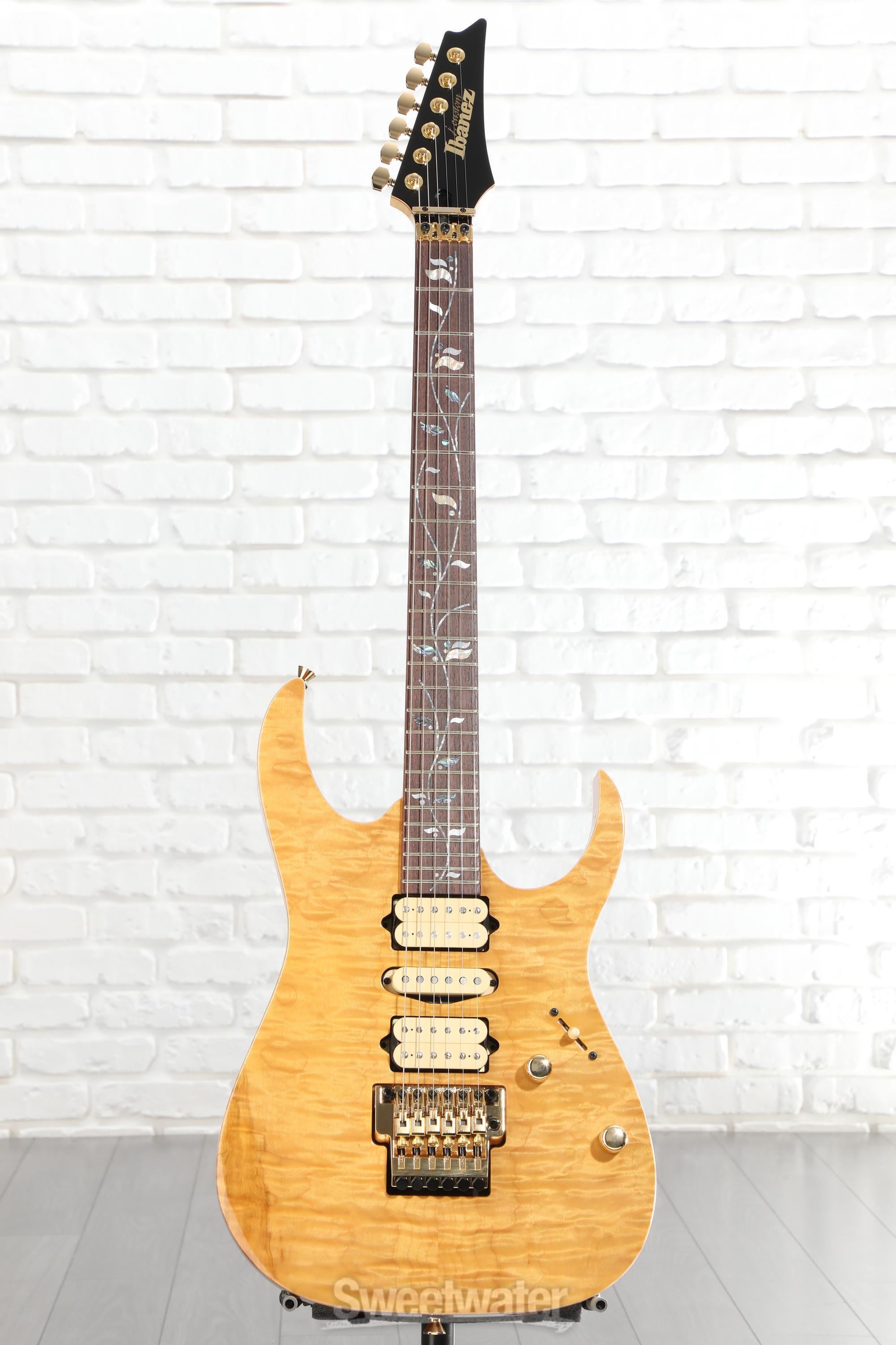 Ibanez J Custom RG8570 Electric Guitar - Natural, Rosewood