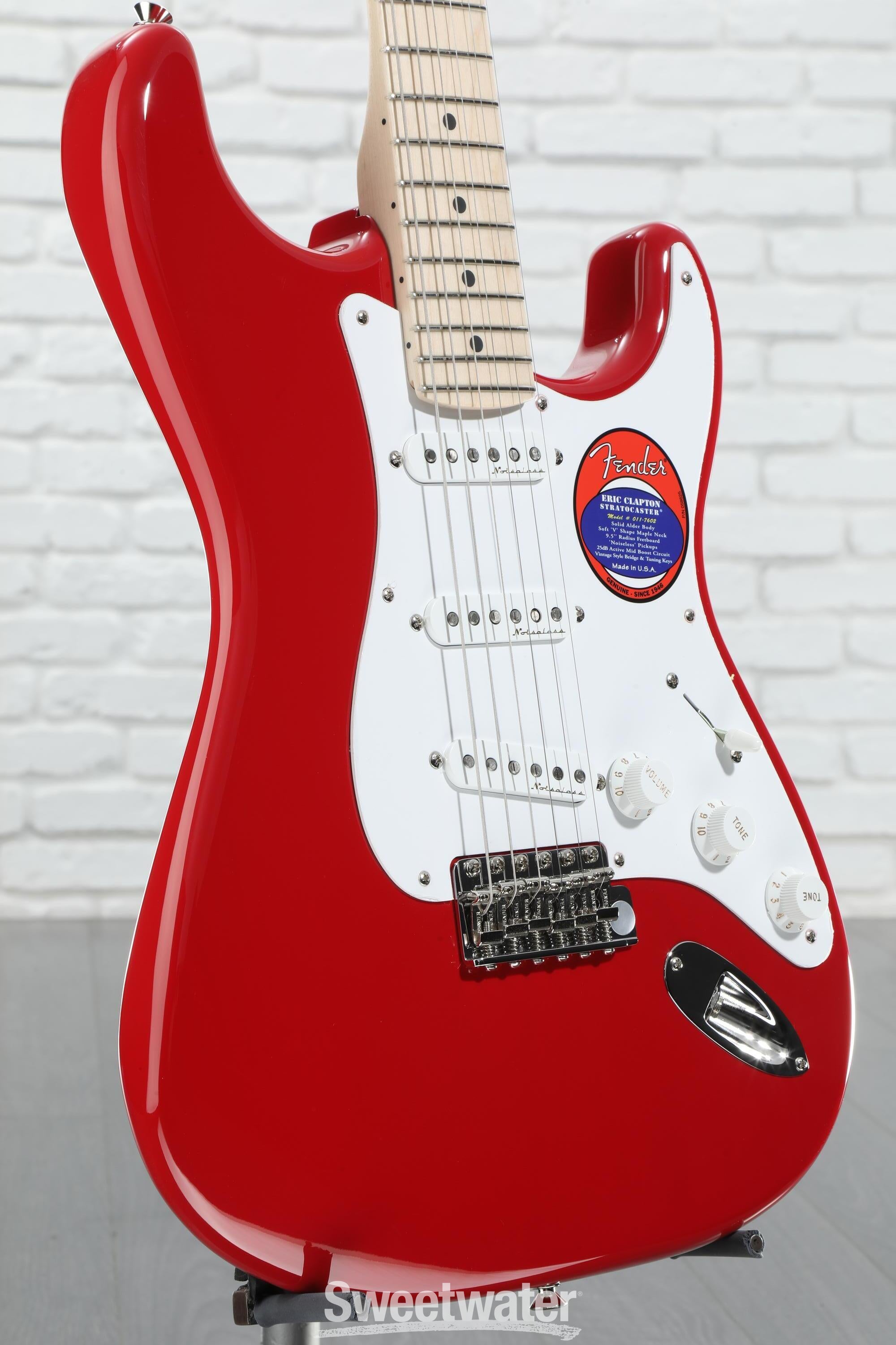 Fender Eric Clapton Stratocaster - Torino Red with Maple