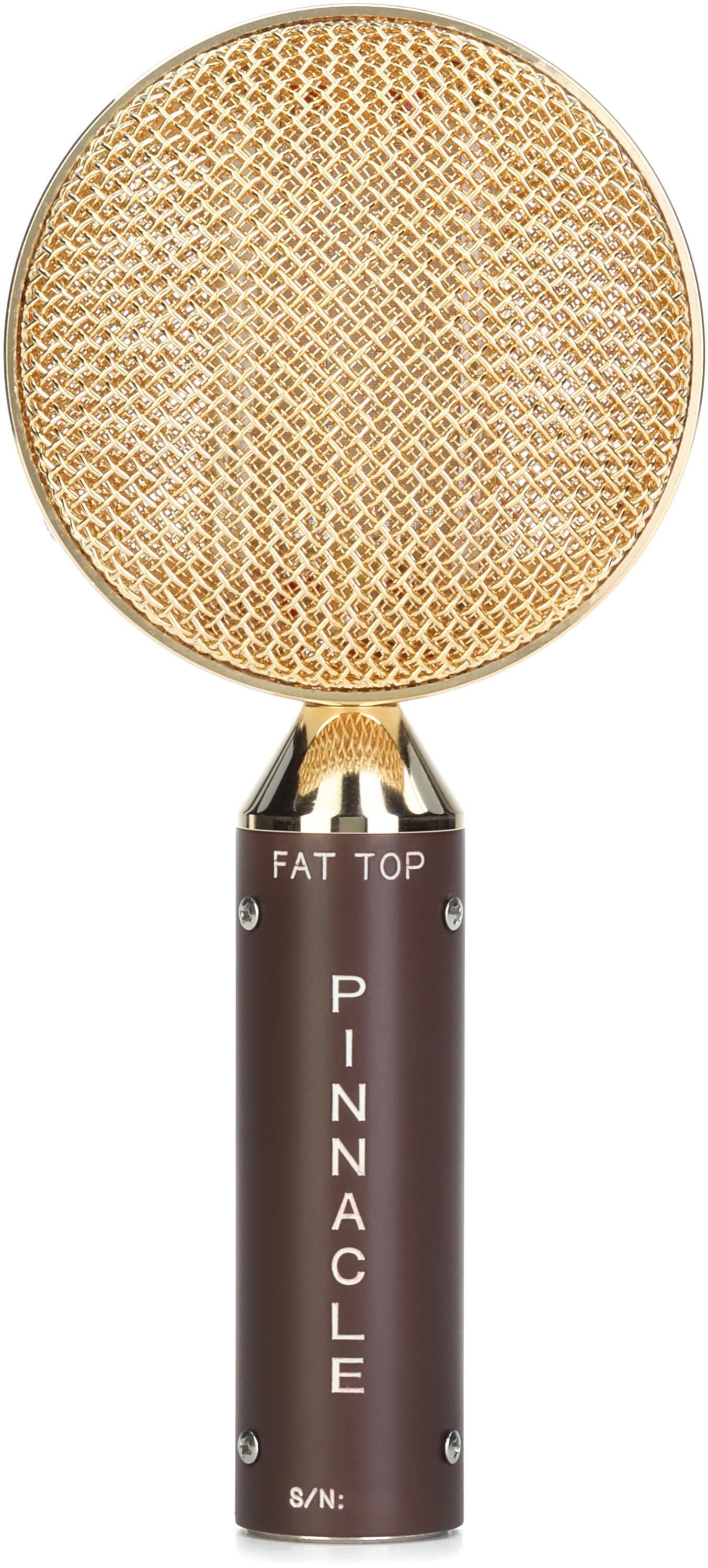 Pinnacle Microphones Fat Top Ribbon Microphone Brown Sweetwater