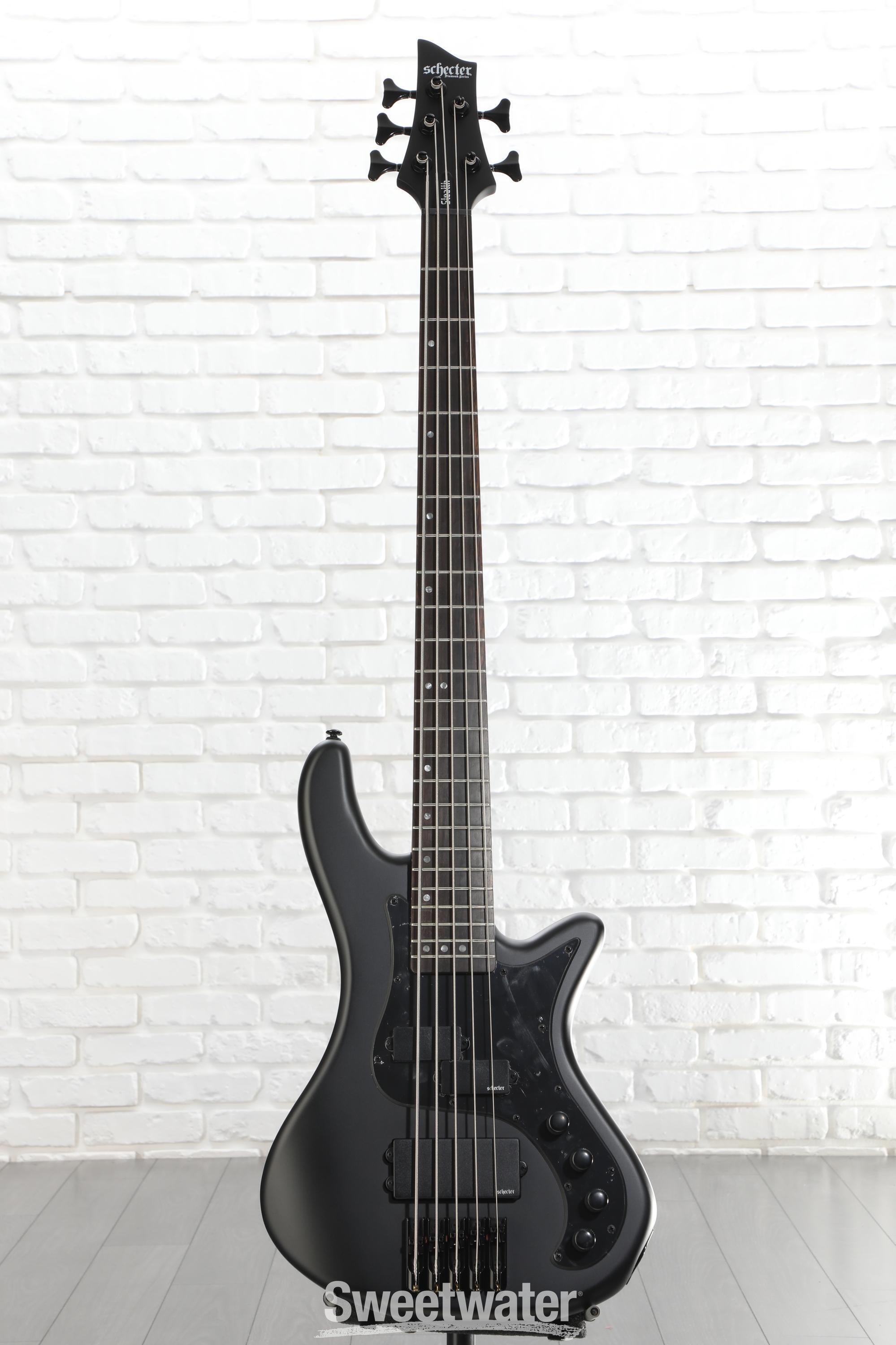 [ シェクター 5弦ベース ] Schecter STEALTH-5 Schecter Stiletto Stealth-5 5-string Electric Bass Guitar - Satin