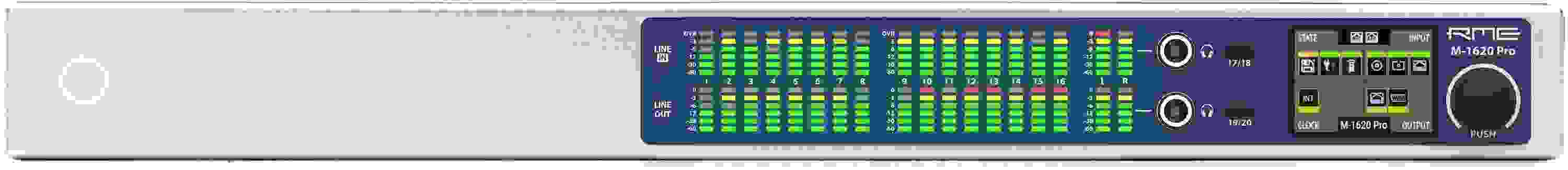 RME M-1620 Pro D 16 x 20 AD/DA Converter with Dante