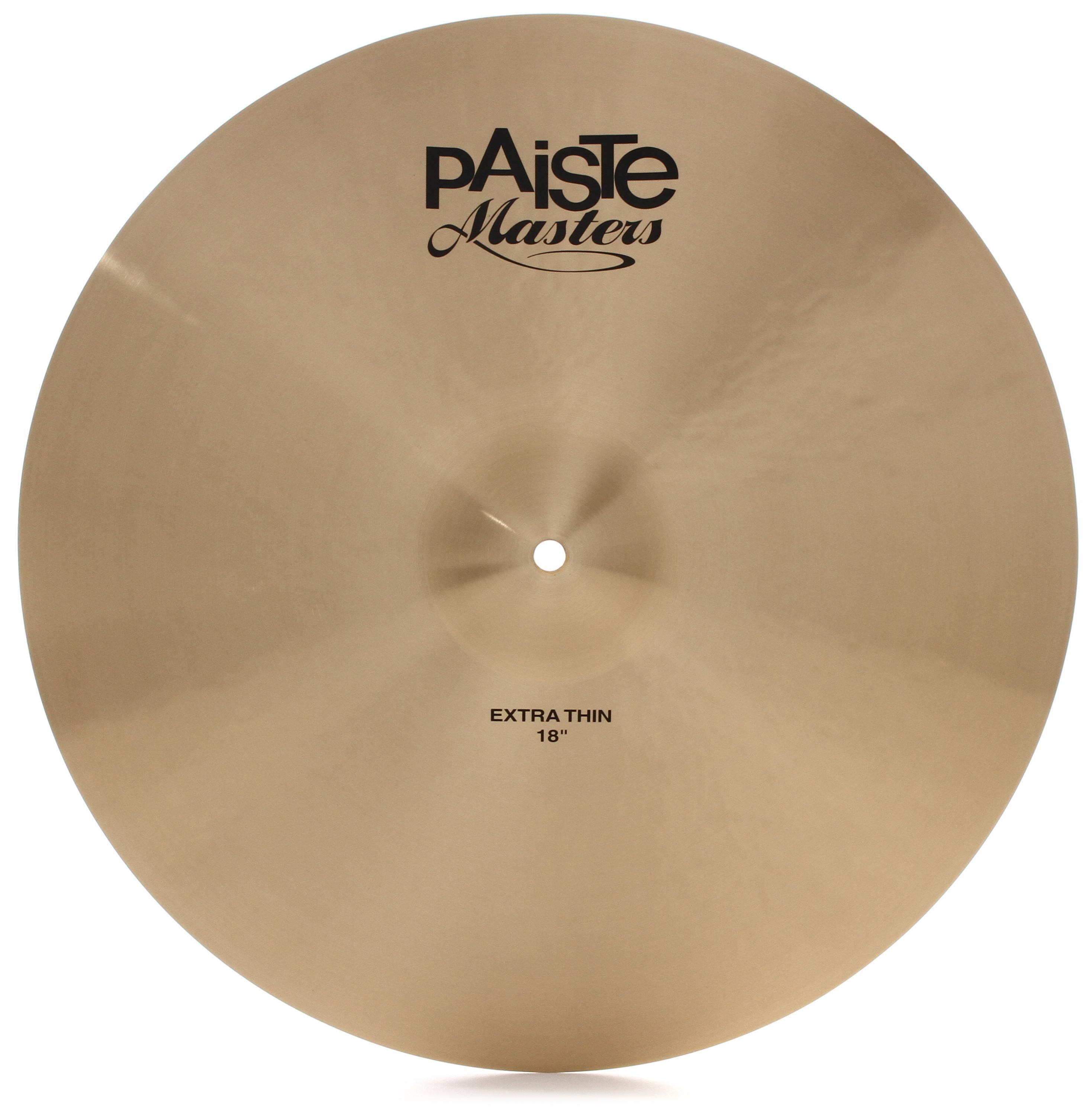 Paiste 18 inch Masters Extra Thin Crash/Ride Cymbal Sweetwater