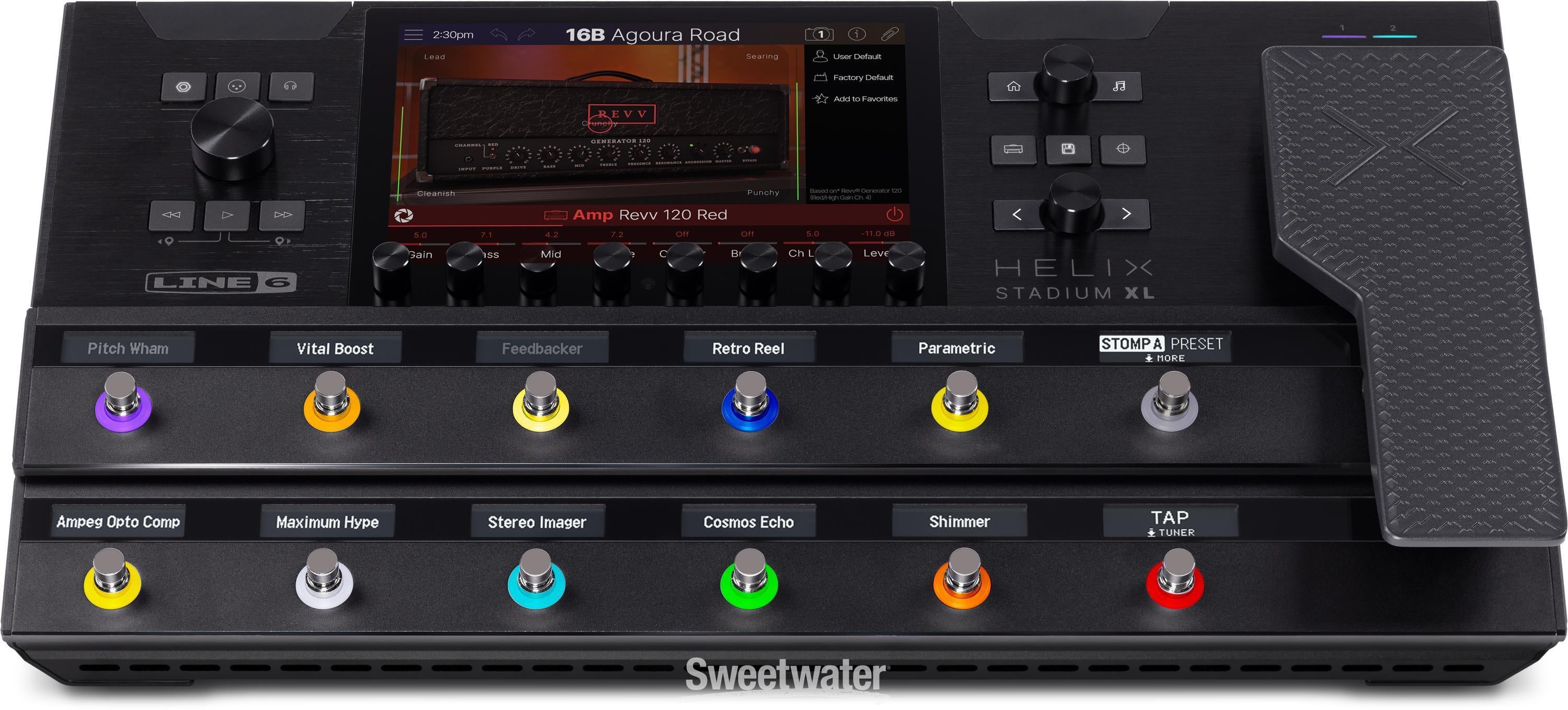 Line 6 Helix Stadium XL Amp Modeler and FX Processor | Sweetwater