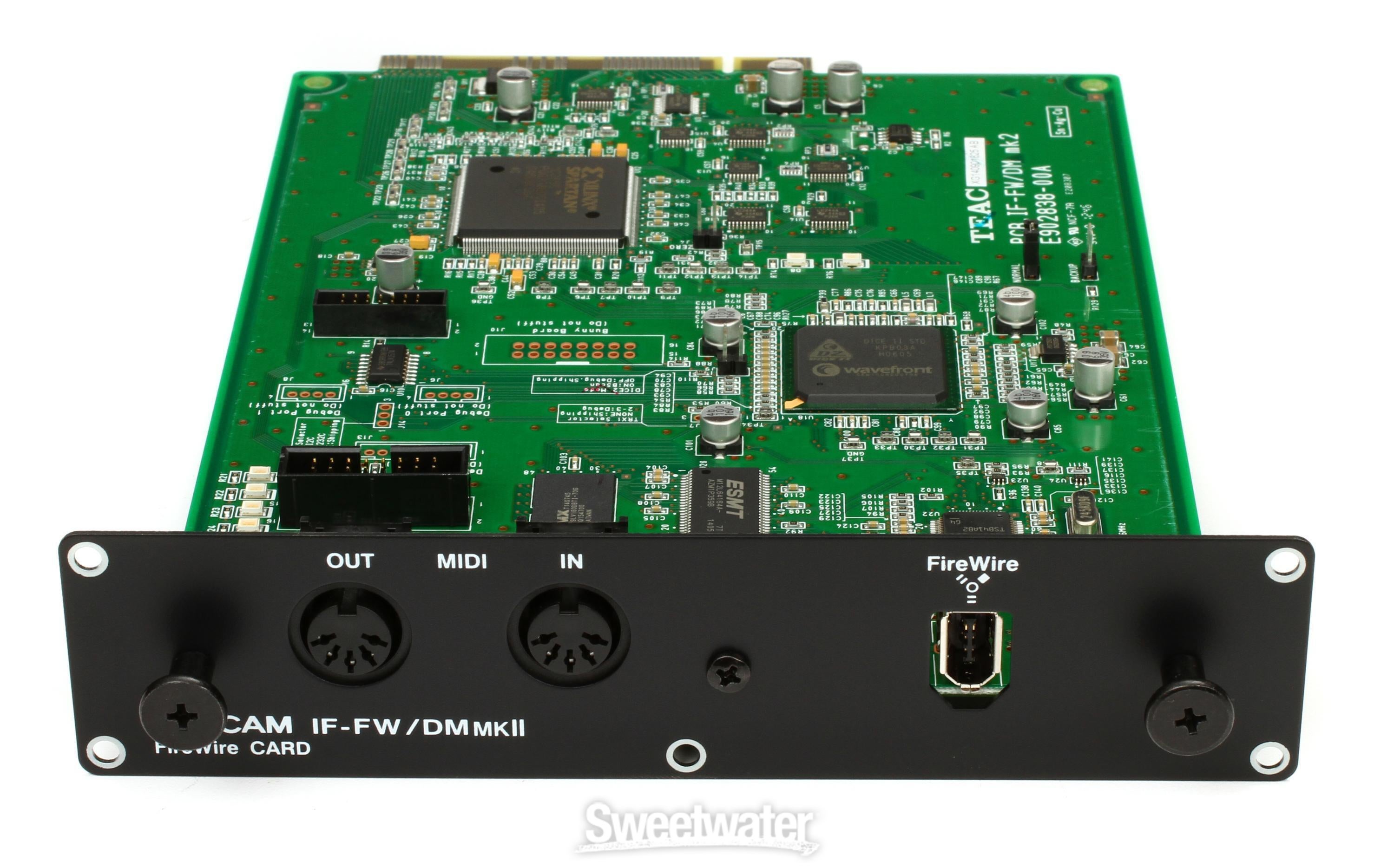 TASCAM IF-FW/DM mkII FireWire Card for DM-series Digital Mixers