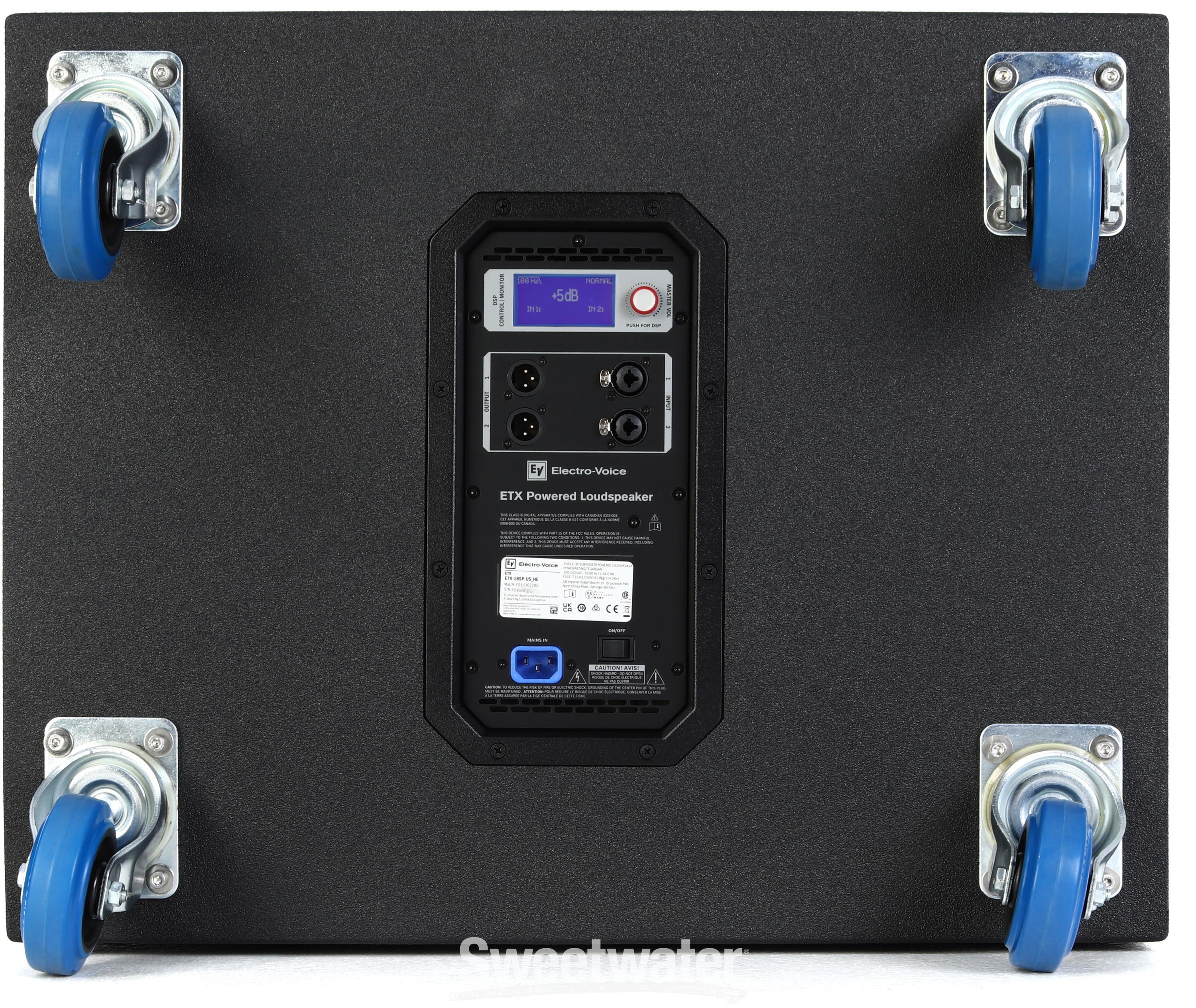 Electro-Voice ETX-18SP 1800W 18 inch Powered Subwoofer | Sweetwater