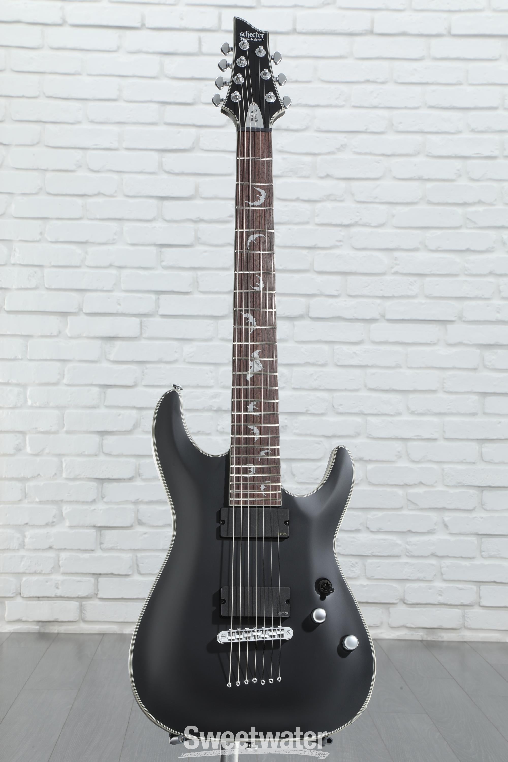 【SCHECTER】 Damien 7 Satin Black 7弦エレキギター Schecter Guitar Research Damien-7 7-String Electric Guitar