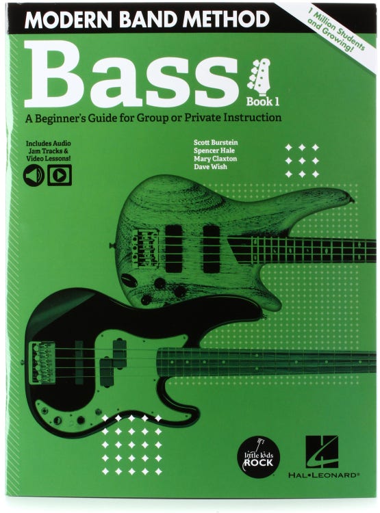 Modern Band Method - Bass Guitar Book 1 - Sweetwater