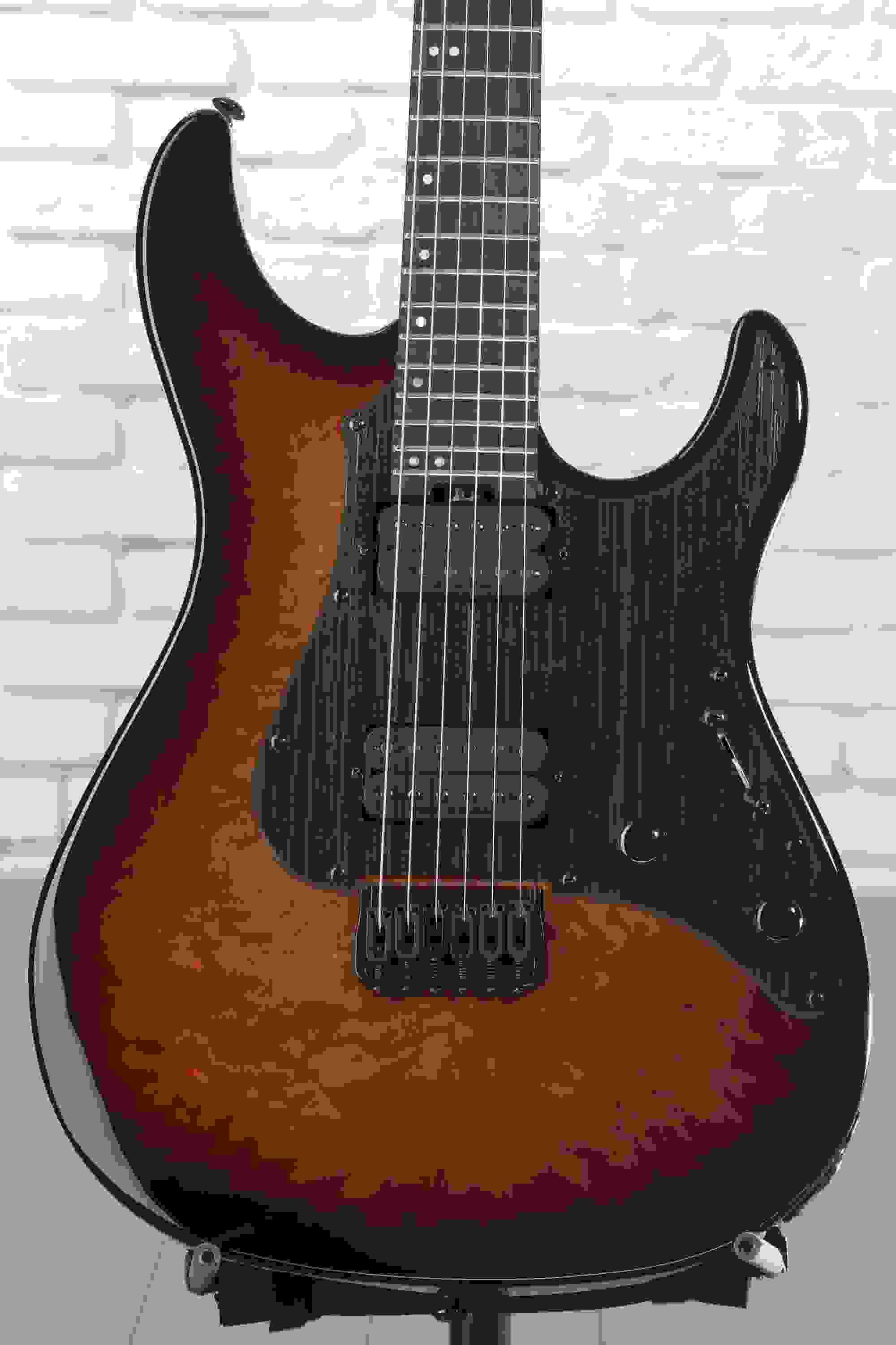 ESP LTD Deluxe SN-1000 HT Electric Guitar - Dark Brown Sunburst