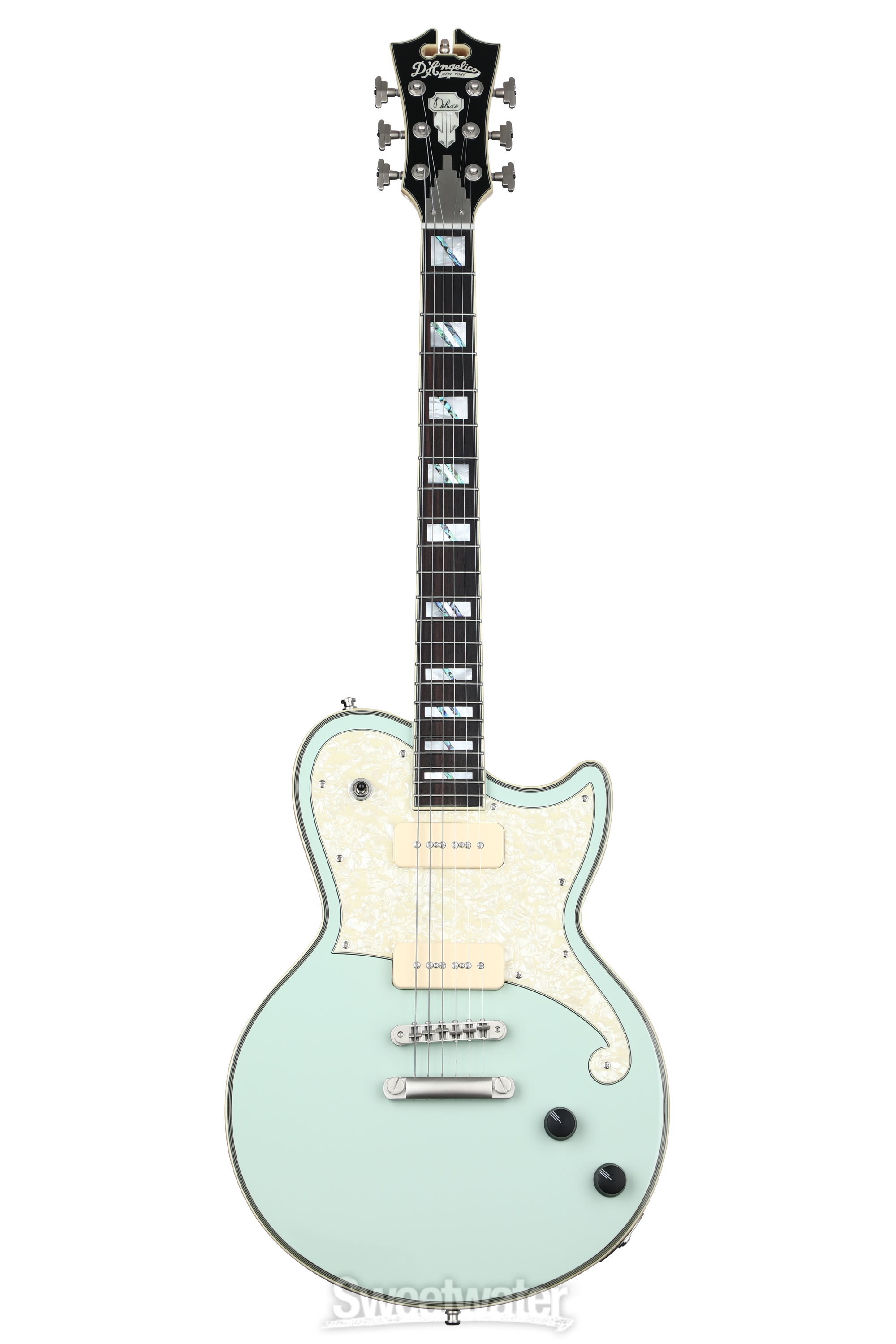 D'Angelico Deluxe Atlantic Limited-edition Electric Guitar - Sage
