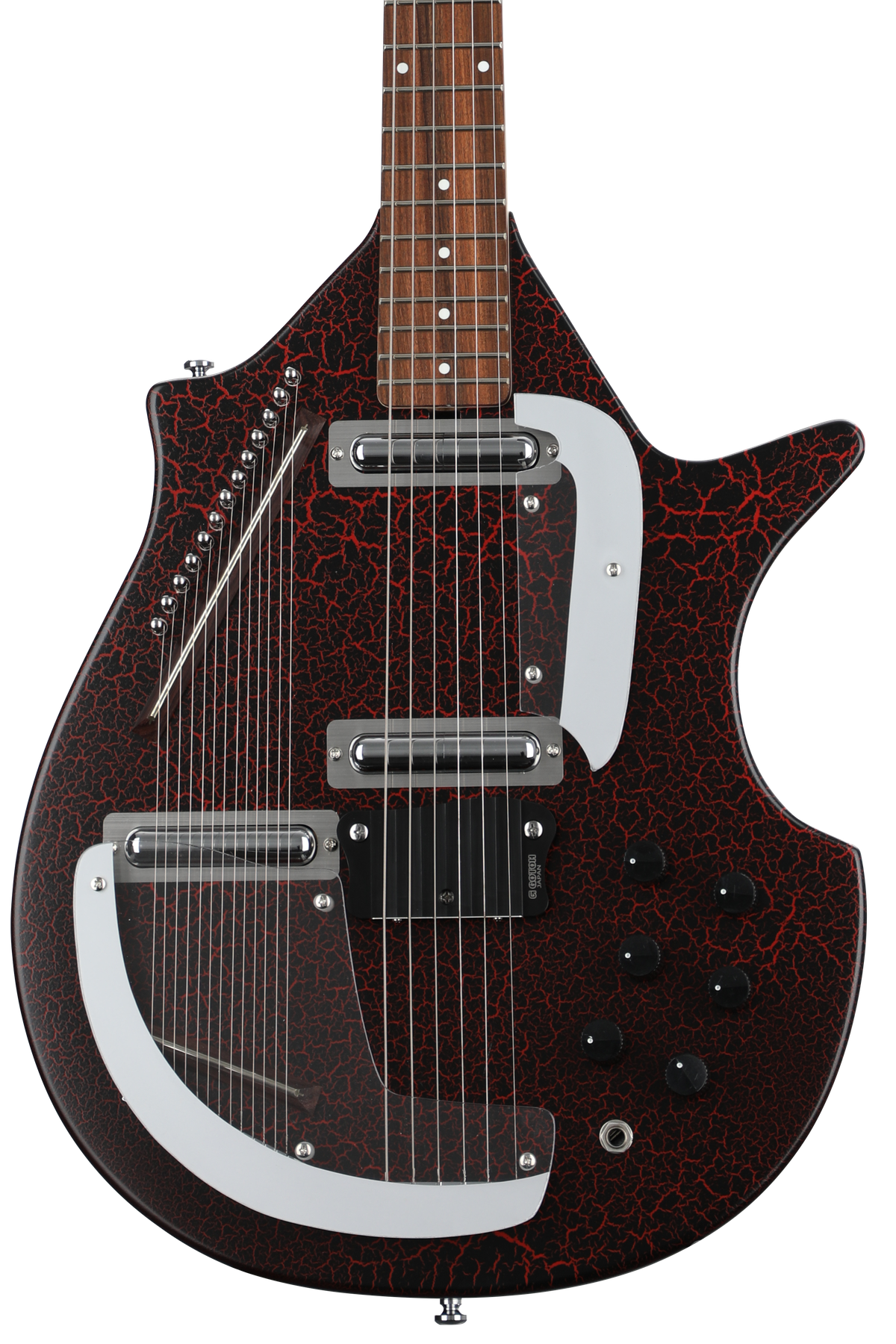 Danelectro Sitar - Red Crackle | Sweetwater
