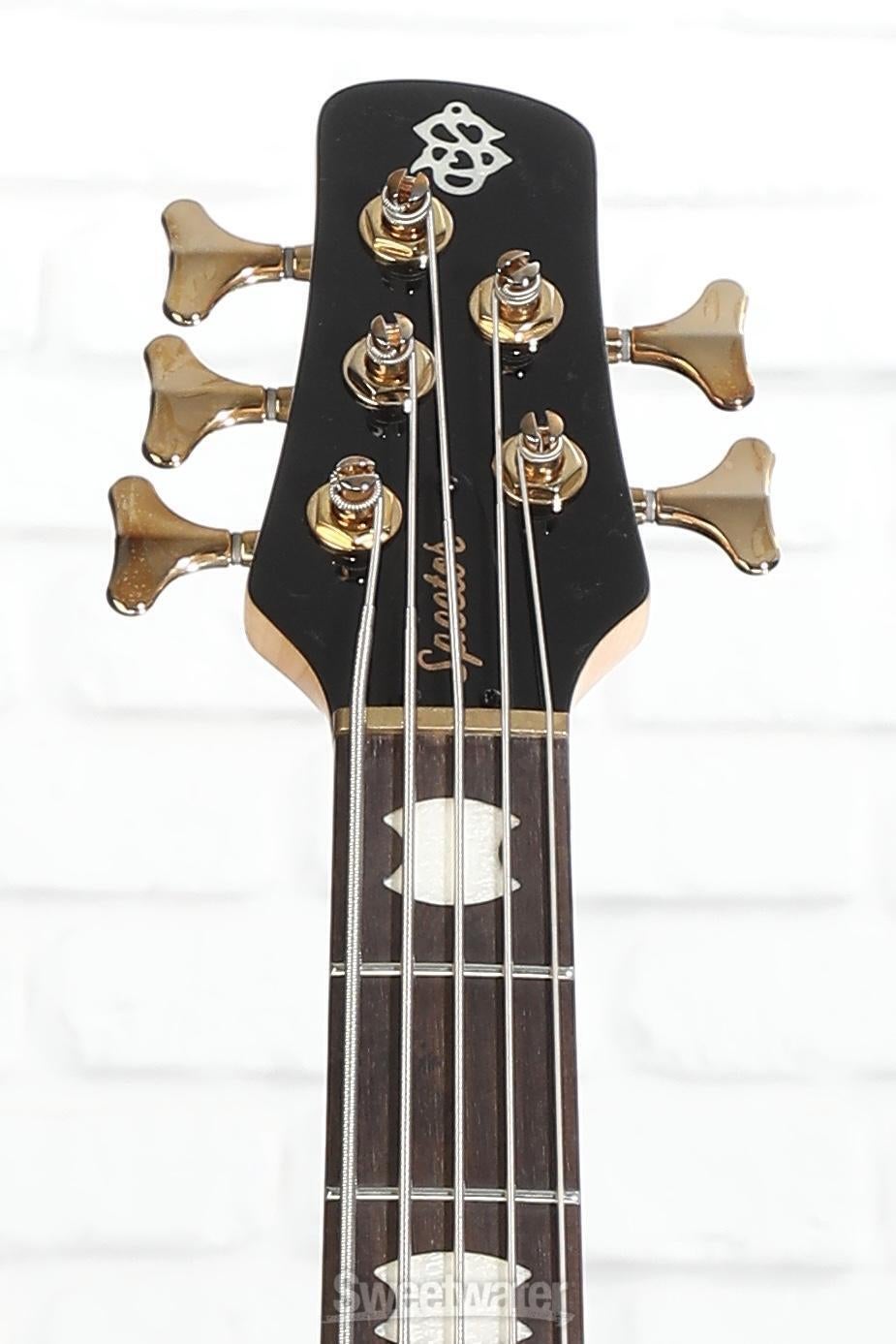 Spector Icon NS-5 5-string Electric Bass Guitar - Black Gloss