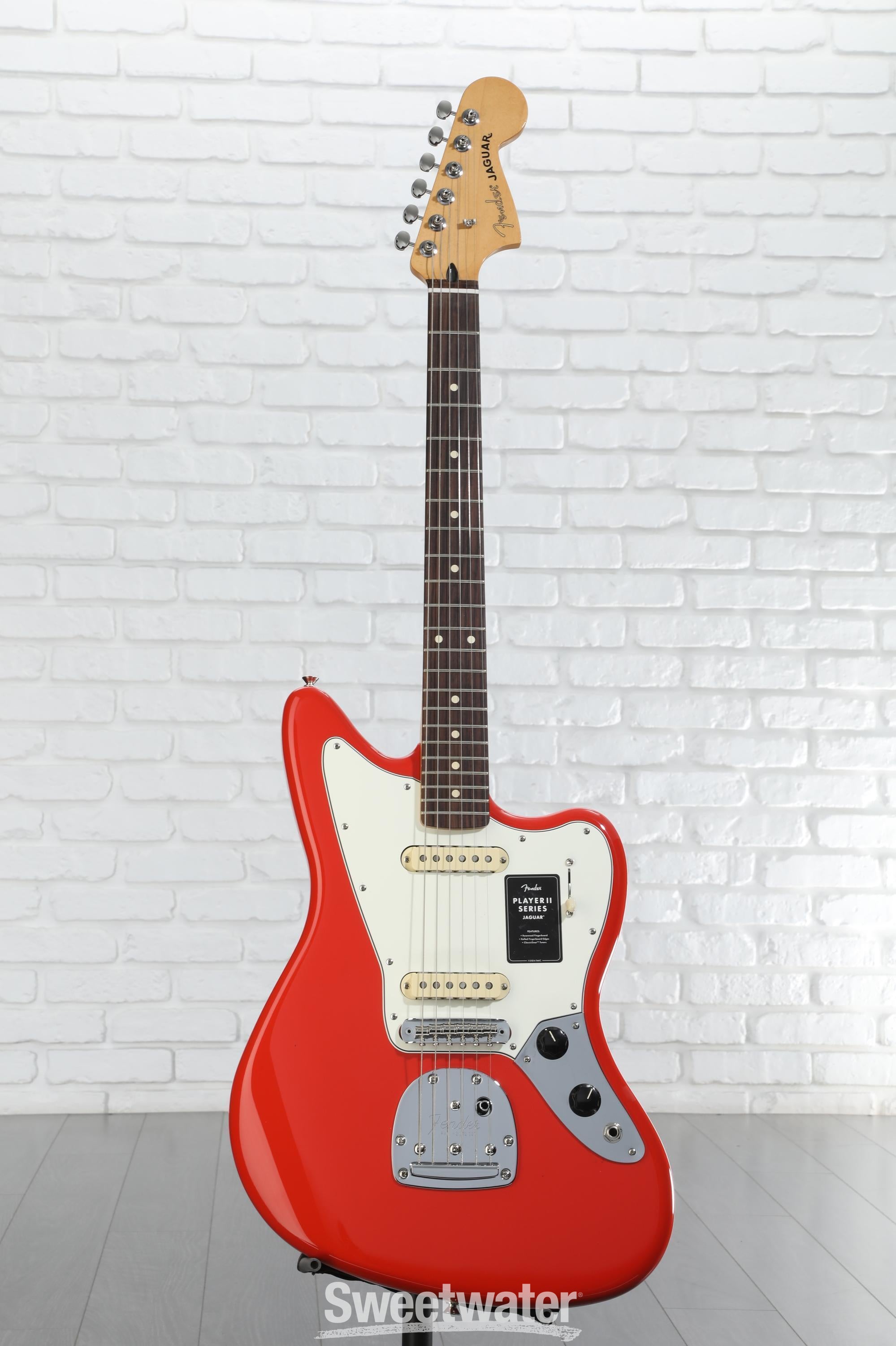 愛用 Fender Sweetwater | Red Coral - Guitar Electric Jaguar II Player ギター