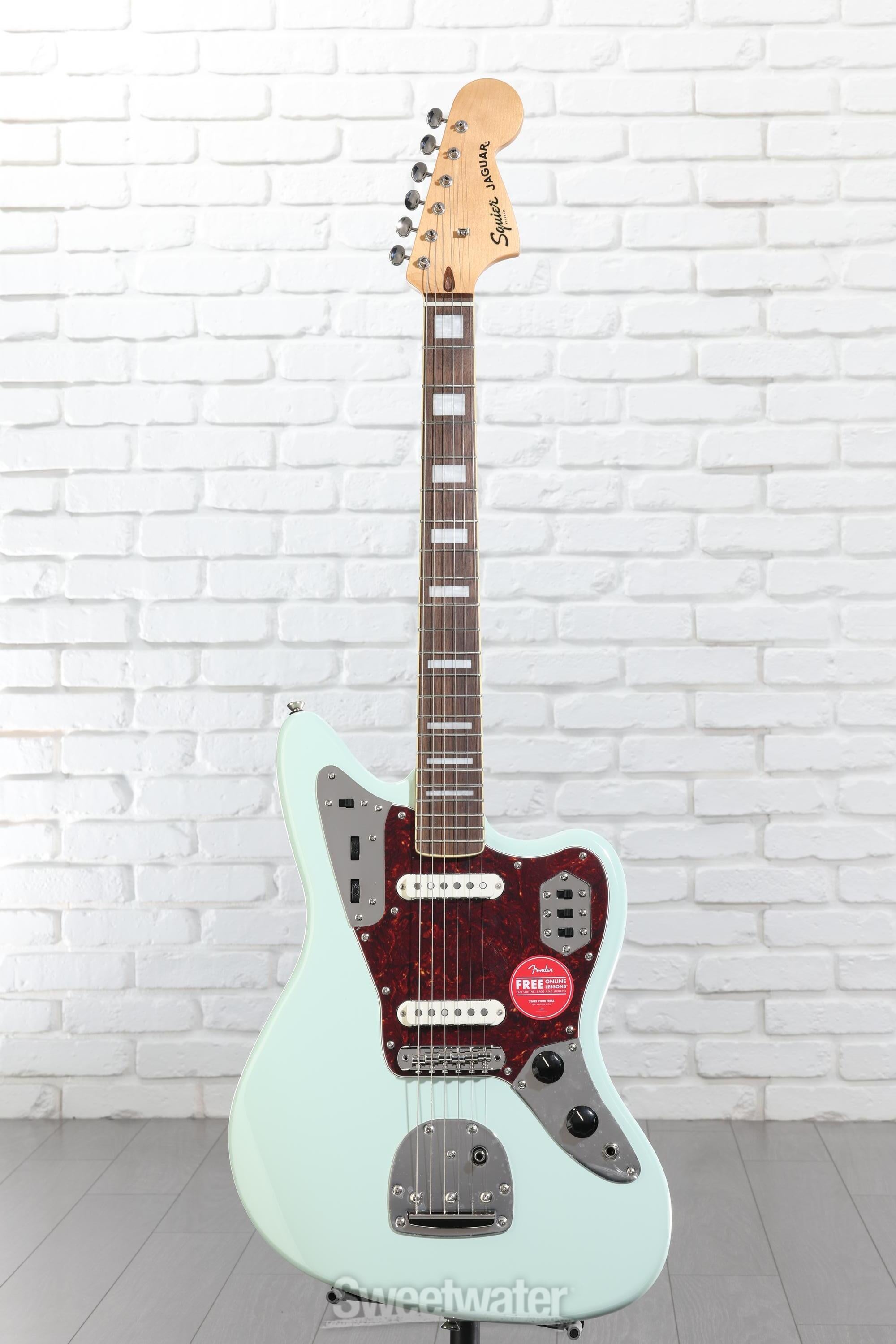 Squier Classic Vibe '70s Jaguar - Surf Green | Sweetwater