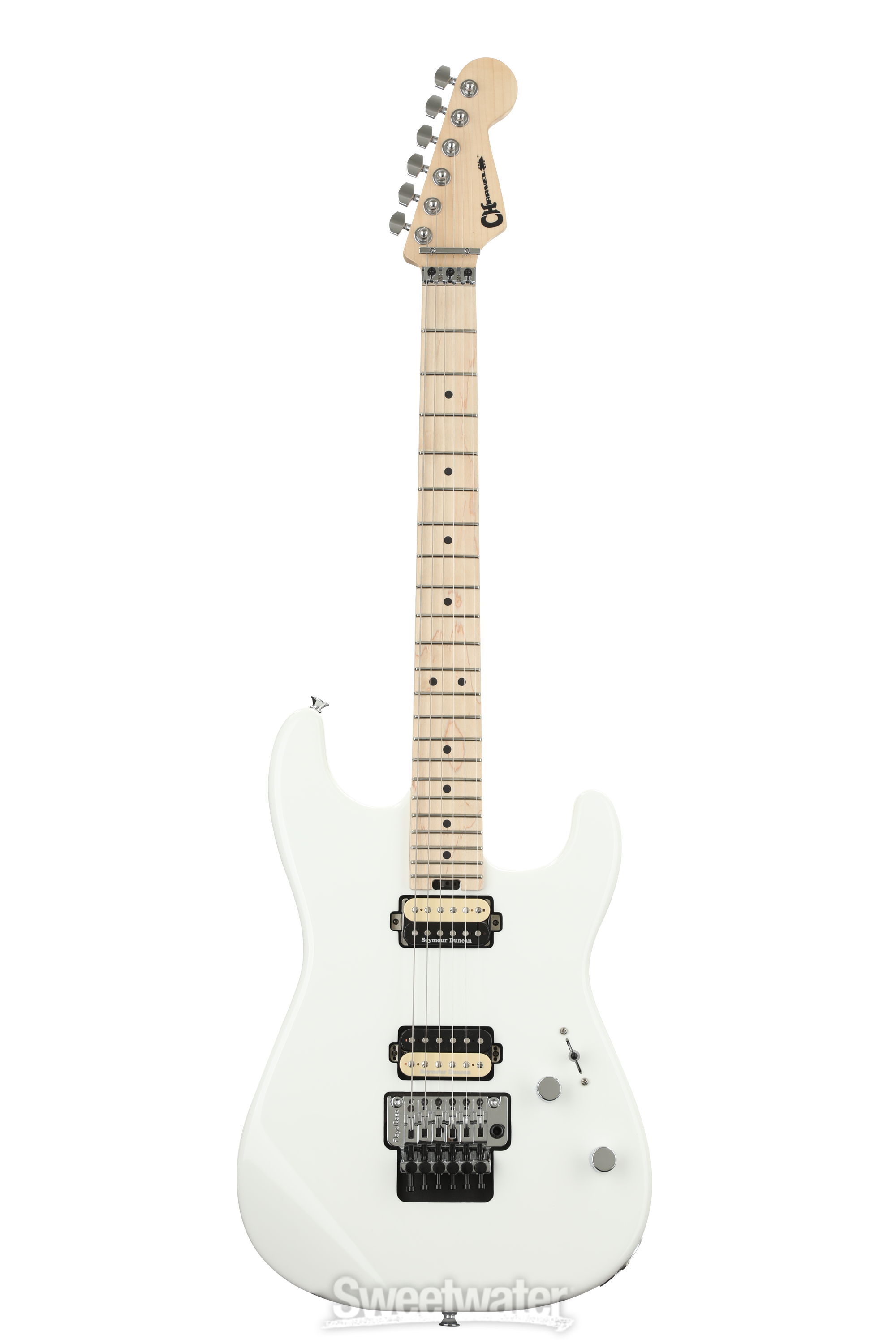 Charvel ProMod SanDimas Snow White EMG搭載 Charvel Pro-Mod San Dimas Style 1 HH Floyd Rose Electric