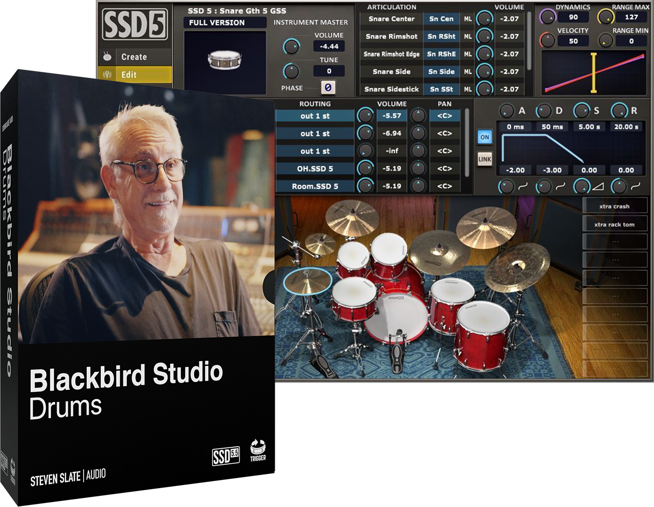 Steven Slate Drums Blackbird Studios Drums Expansion for SSD