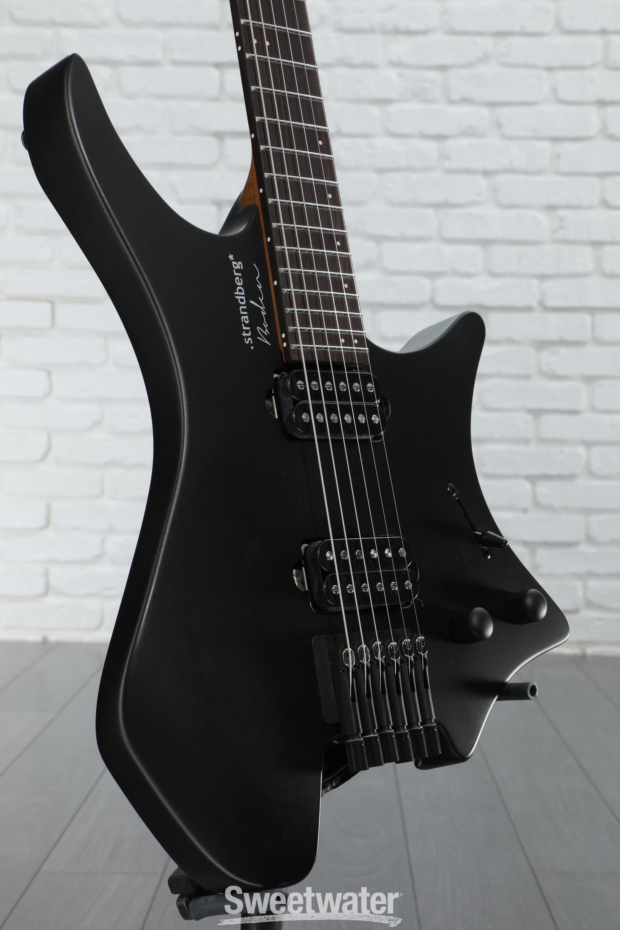 Strandberg Boden Essential 6 Electric Guitar - Black Granite