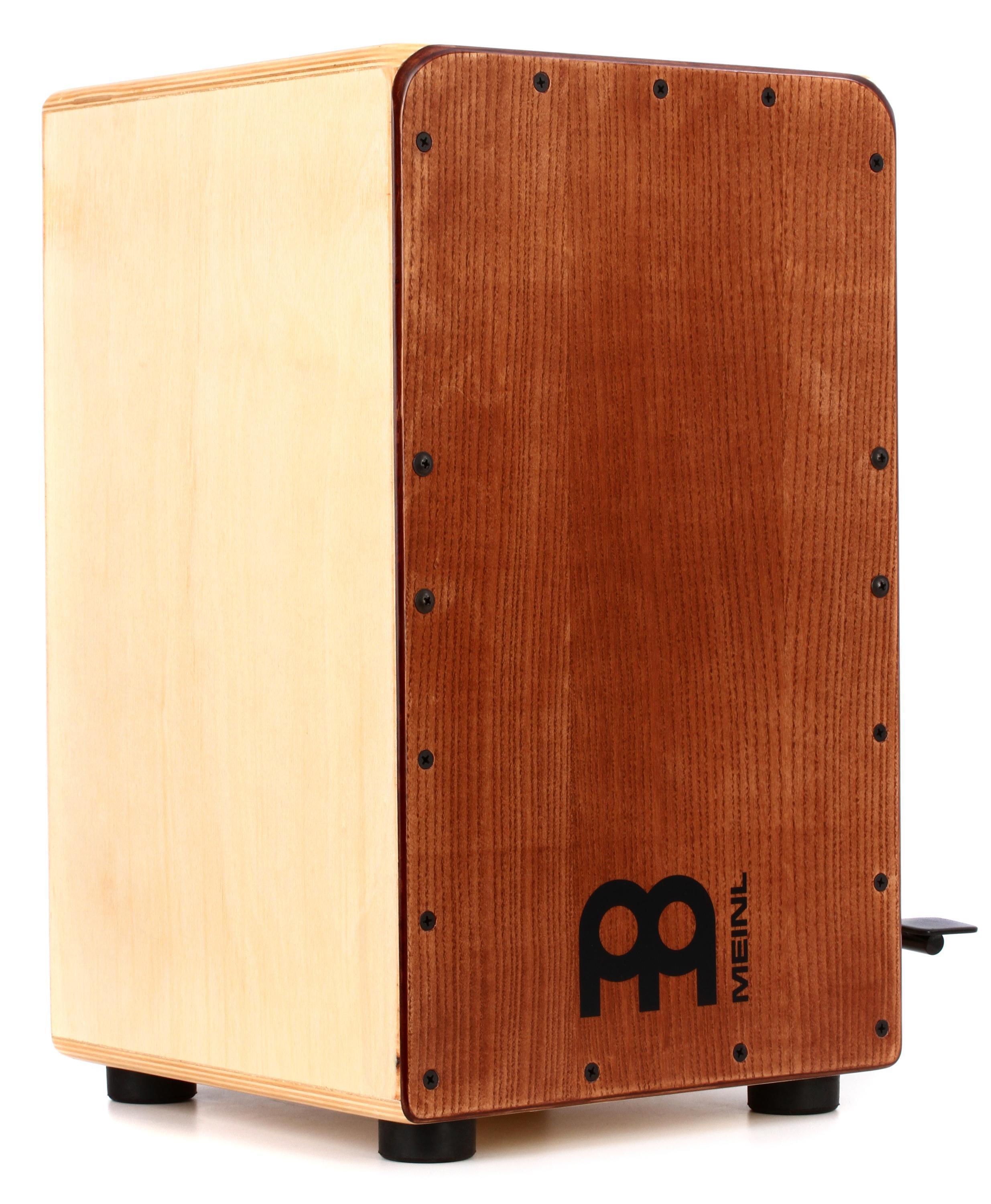 Meinl Percussion Snarecraft Professional Series Cajon - American White Ash  Frontplate