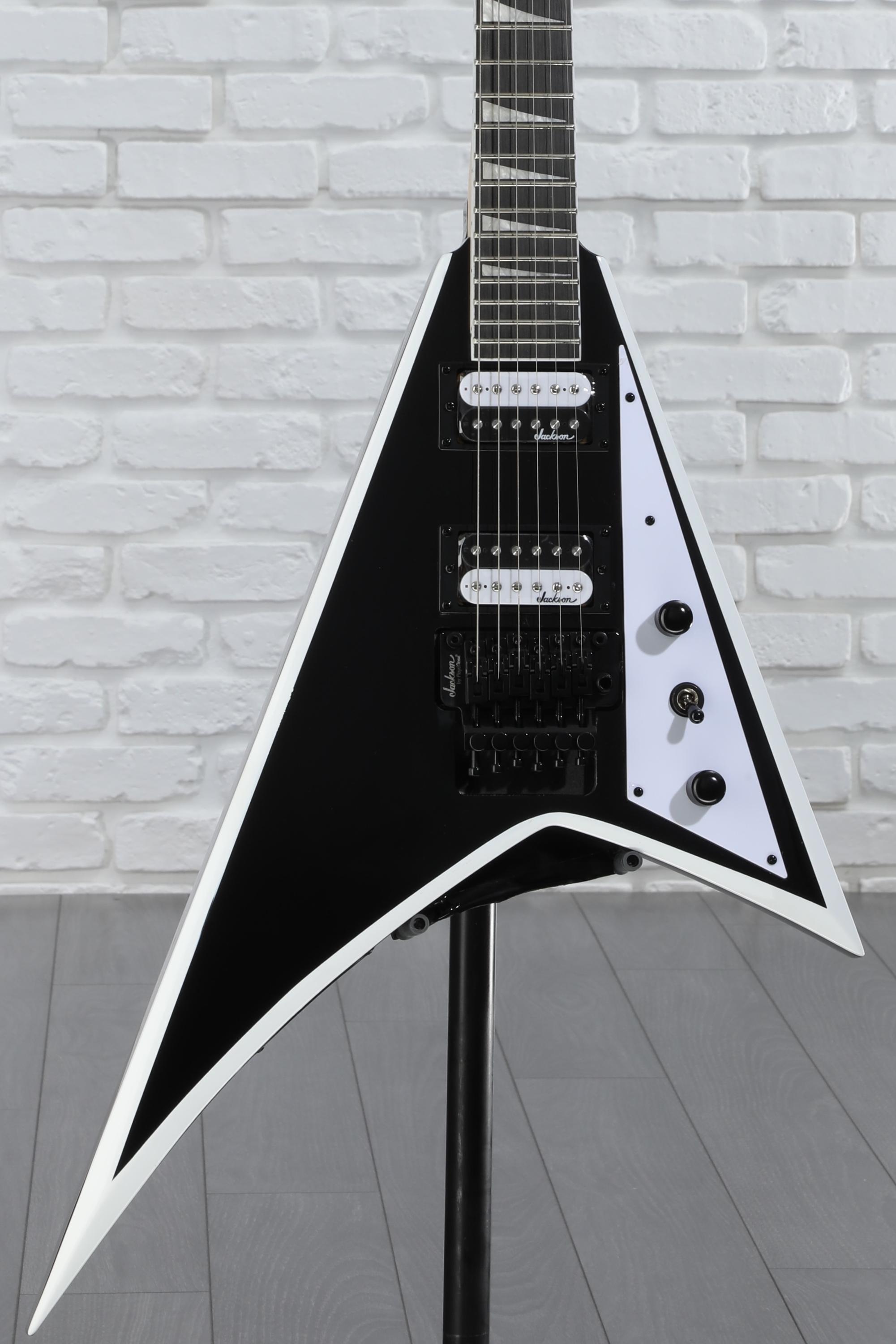 ギター Jackson JS32 Rhoads Black Amazon.com: Jackson JS Series Rhoads JS32 - Black with White