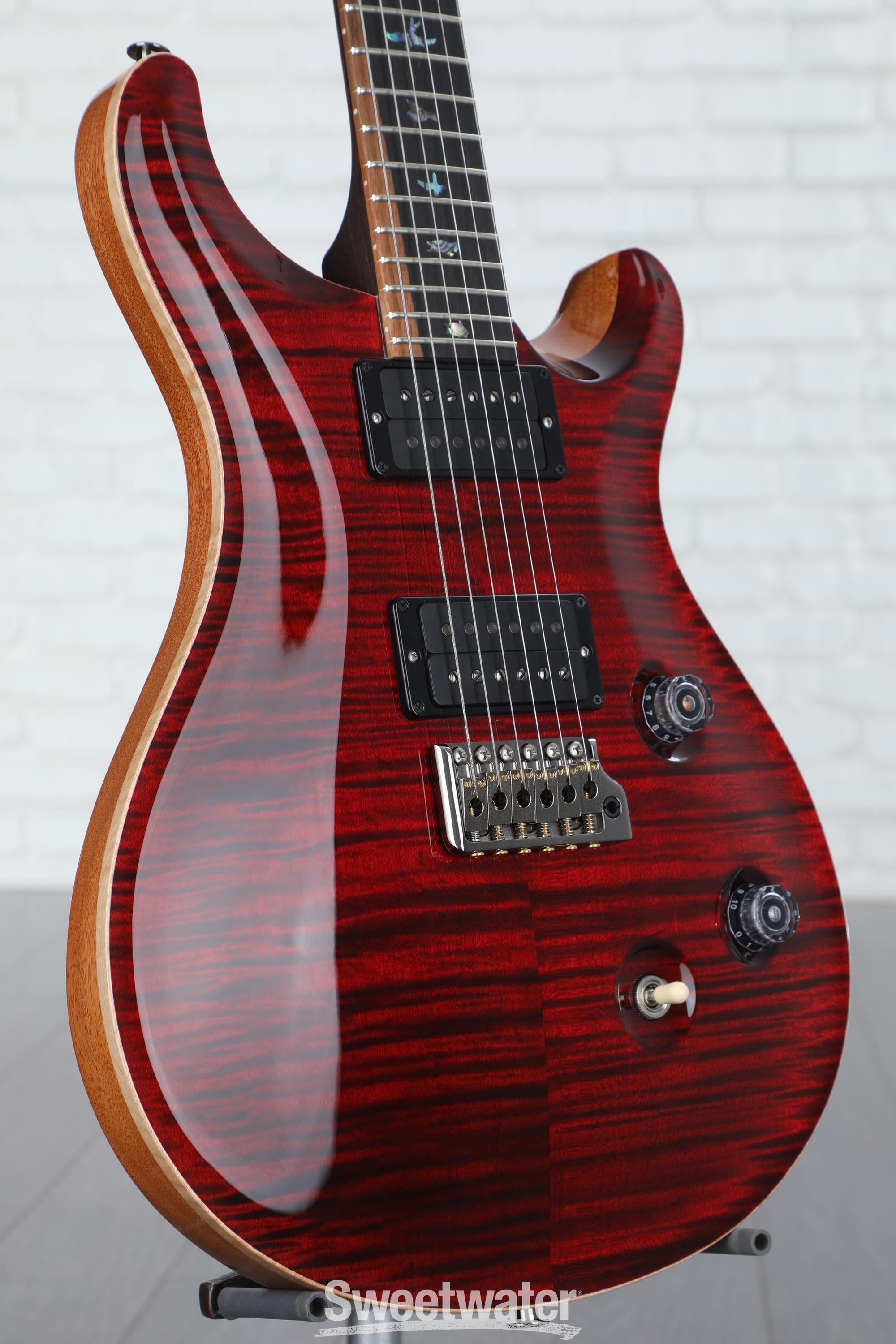 ギター PRS custom 24 wood library PRS Custom 24 Wood Library 1 Piece 10 Top Black Gold Burst