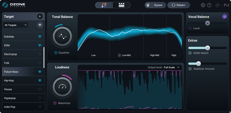 iZotope Ozone 12 Standard Mastering Software - Crossgrade from Any