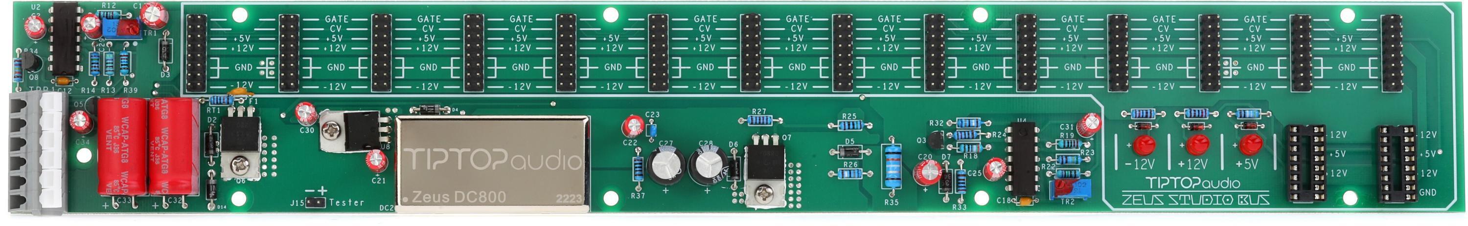 Tiptop Audio Zeus Studio Bus - Bus Board for Zeus Power System