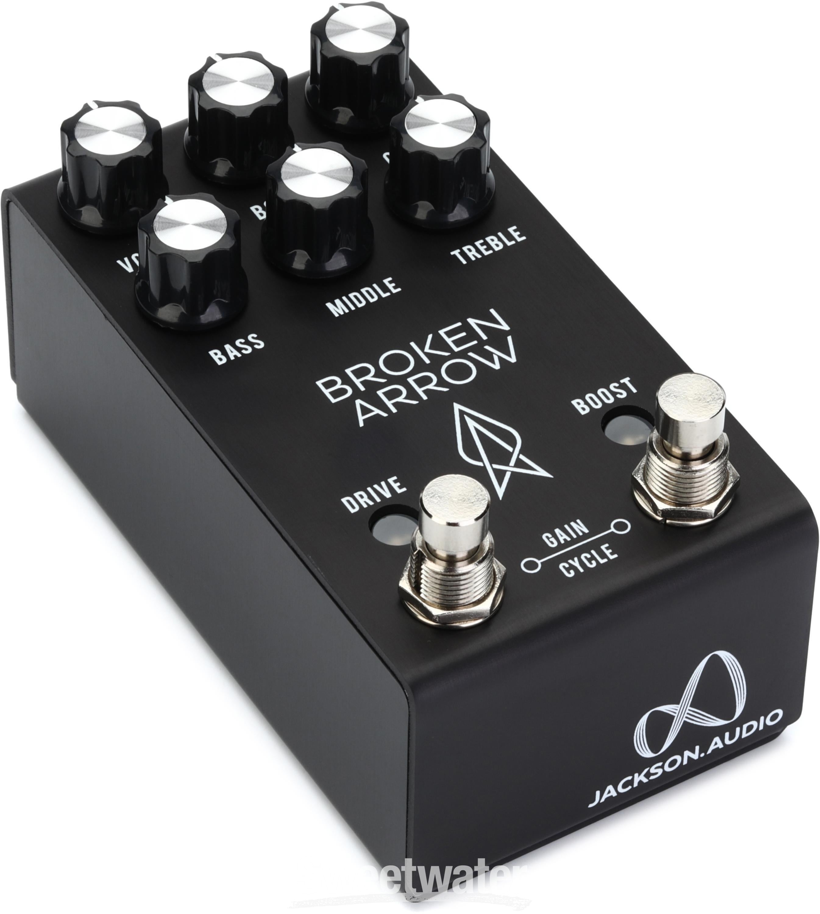 jackson audio broken arrow 貴重初期 オーバードライブ Jackson Audio Broken Arrow Overdrive Pedal - Anodized Black