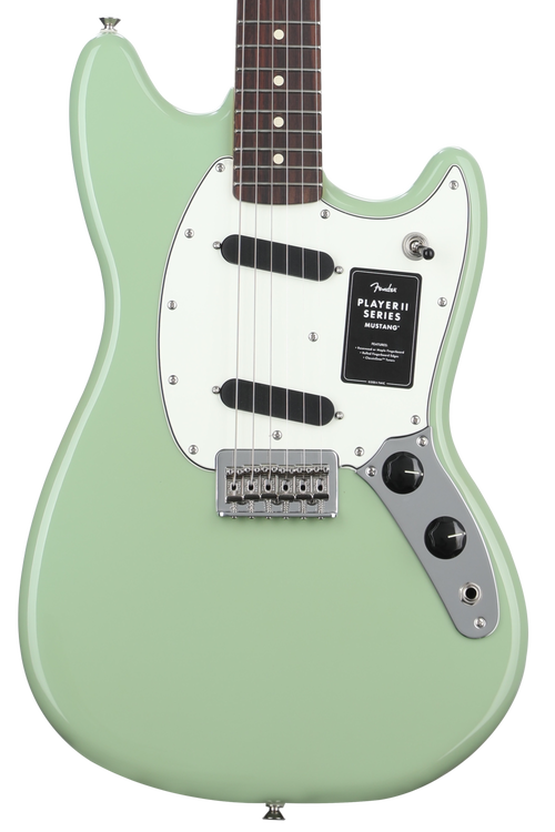 Fender Player II Mustang - Birch Green with Rosewood Fingerboard