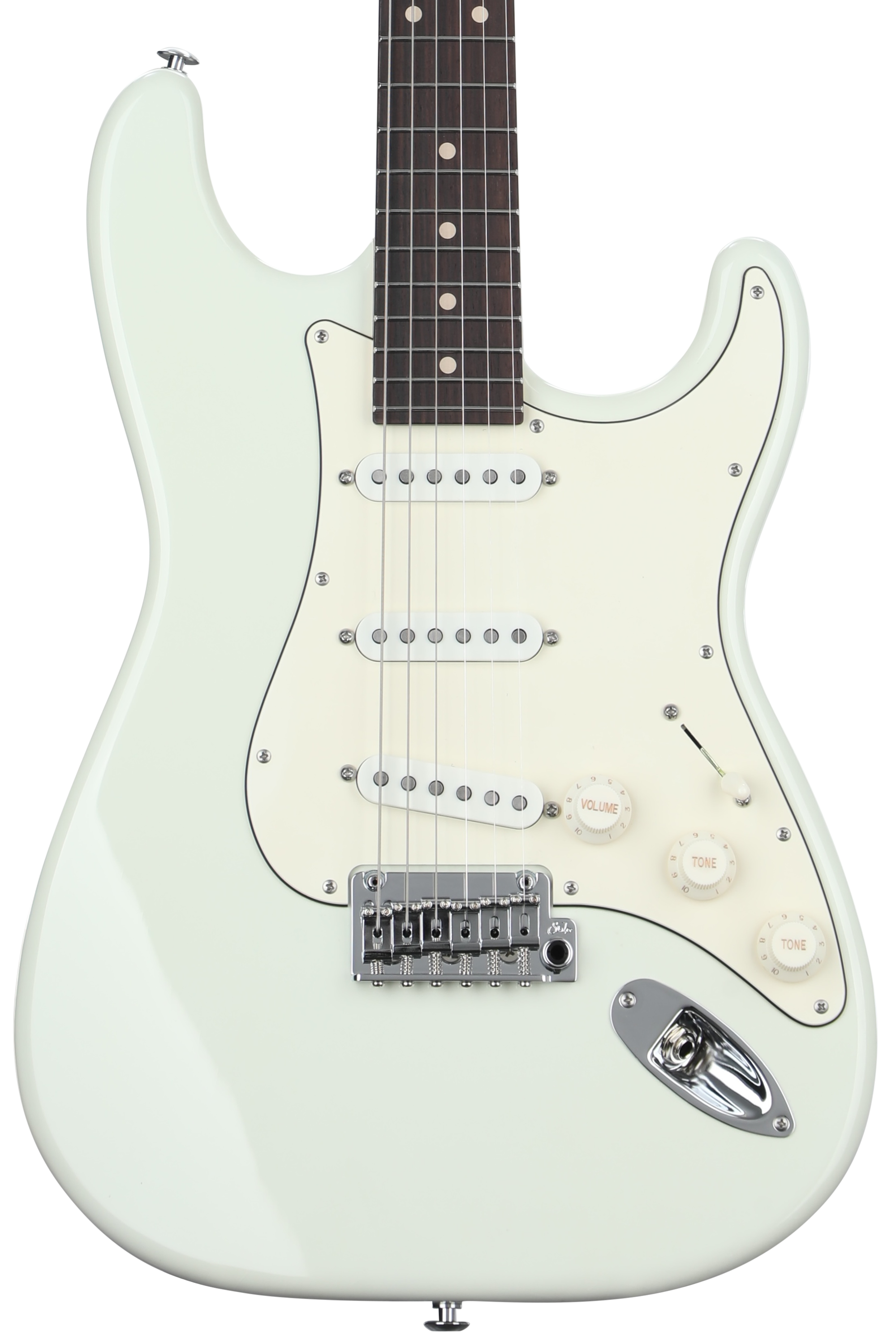 Suhr Classic S Antique SSS Electric Guitar - Olympic White, Light