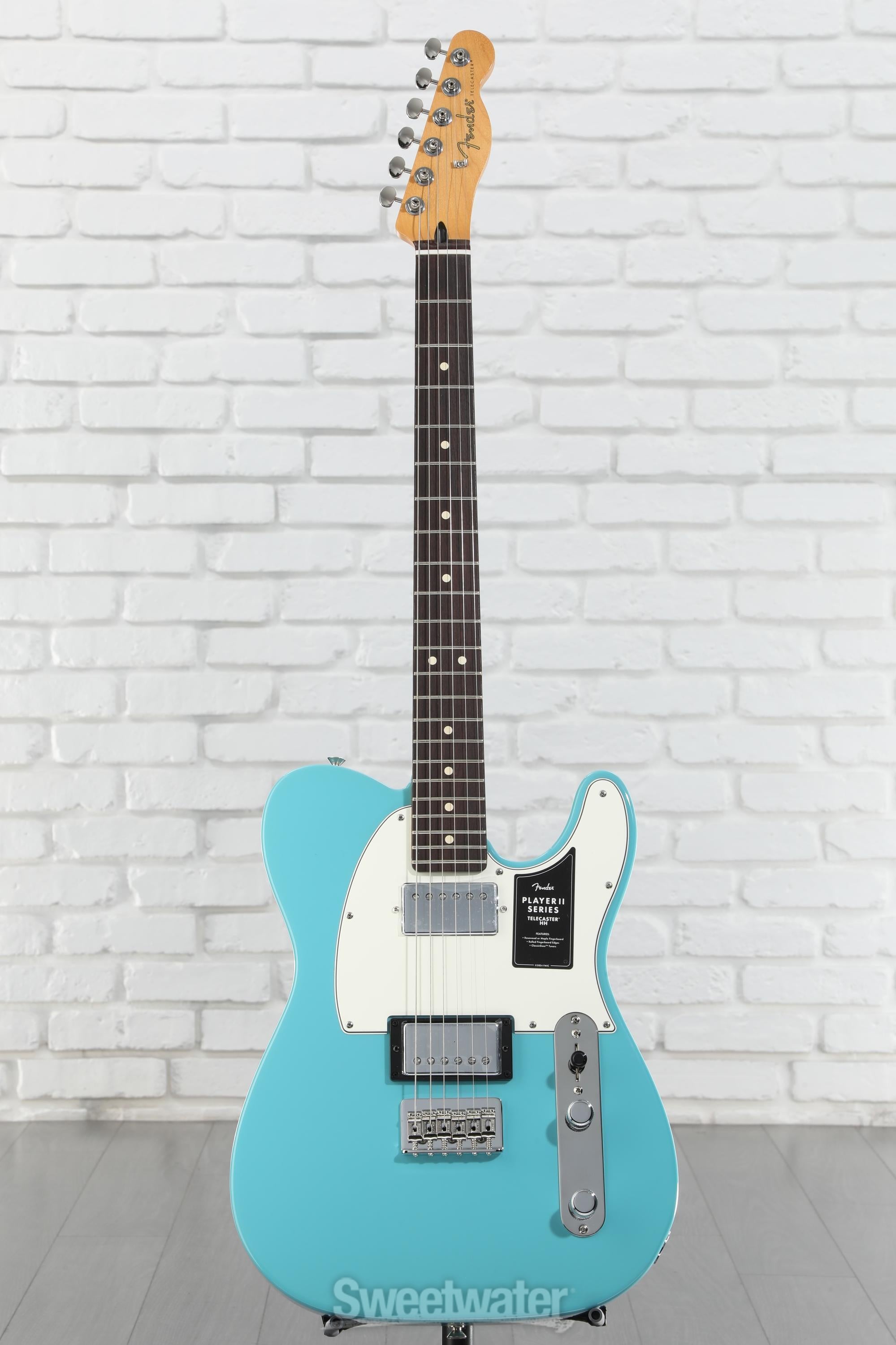 Fender Telecaster Player series ブルー Fender Player II Telecaster Aquatone Blue - Guitar Guys