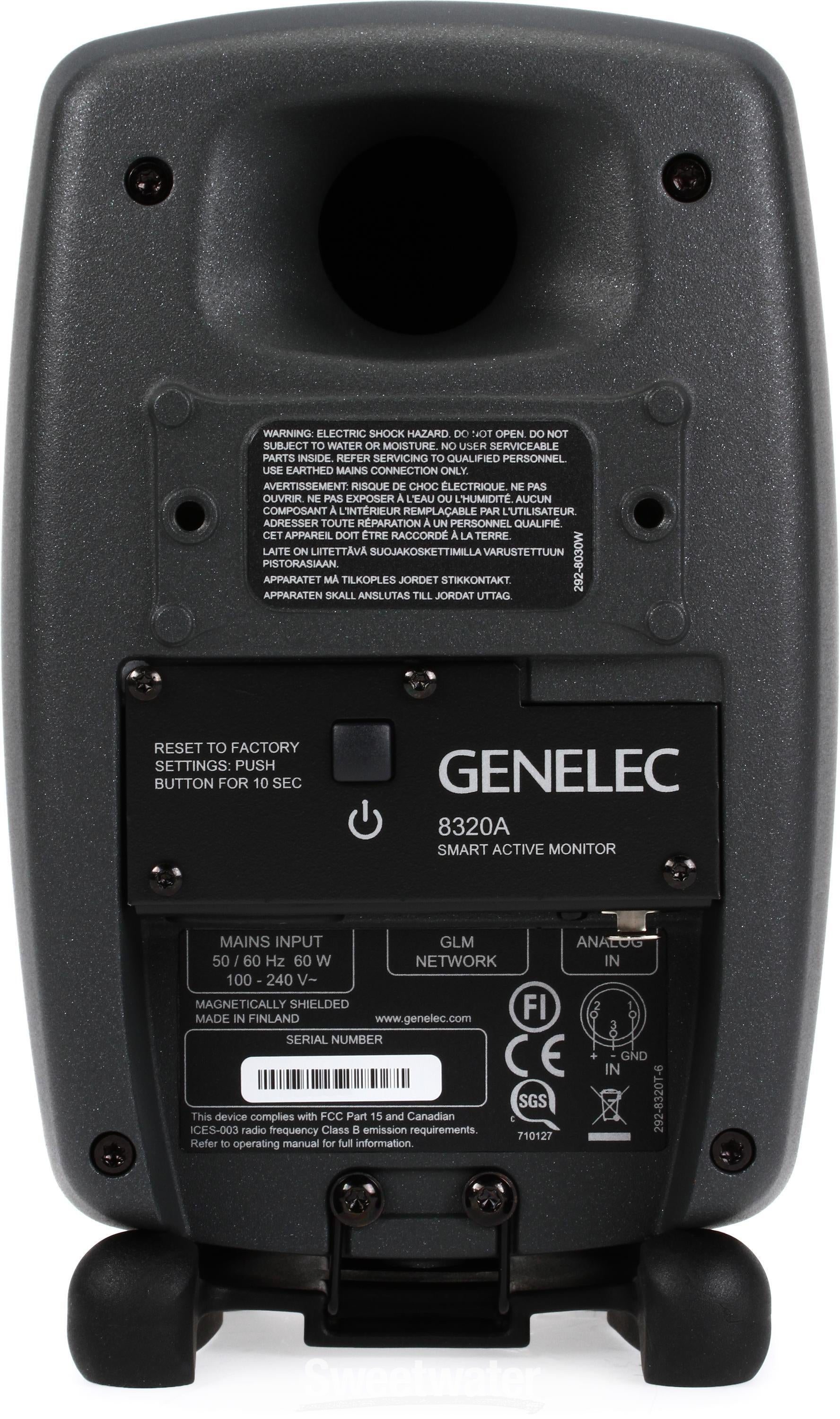 Genelec 8320A 4 inch Powered Studio Monitor | Sweetwater