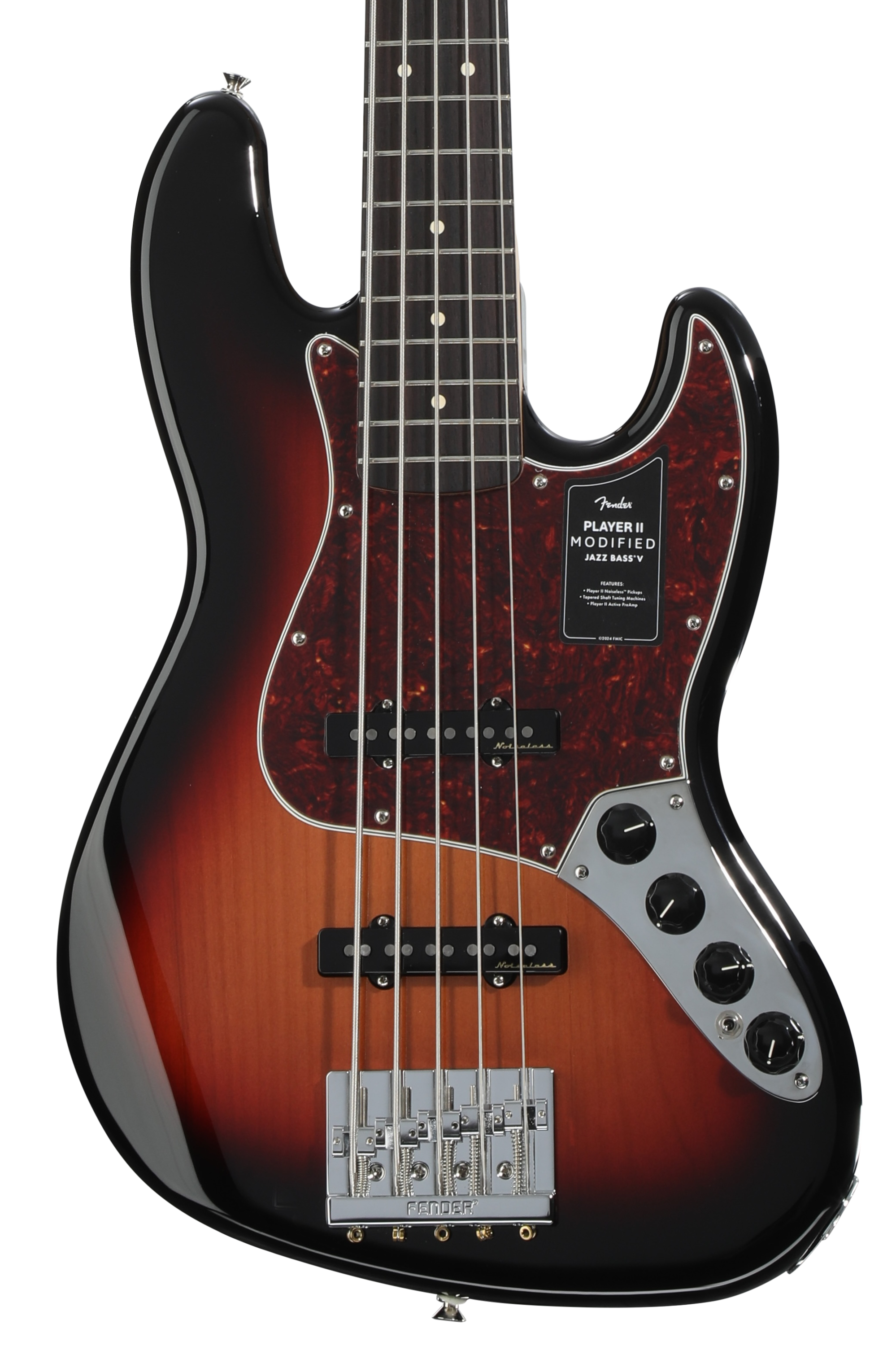 ESP E-II J5 QM Bass - See Thru Black | Sweetwater