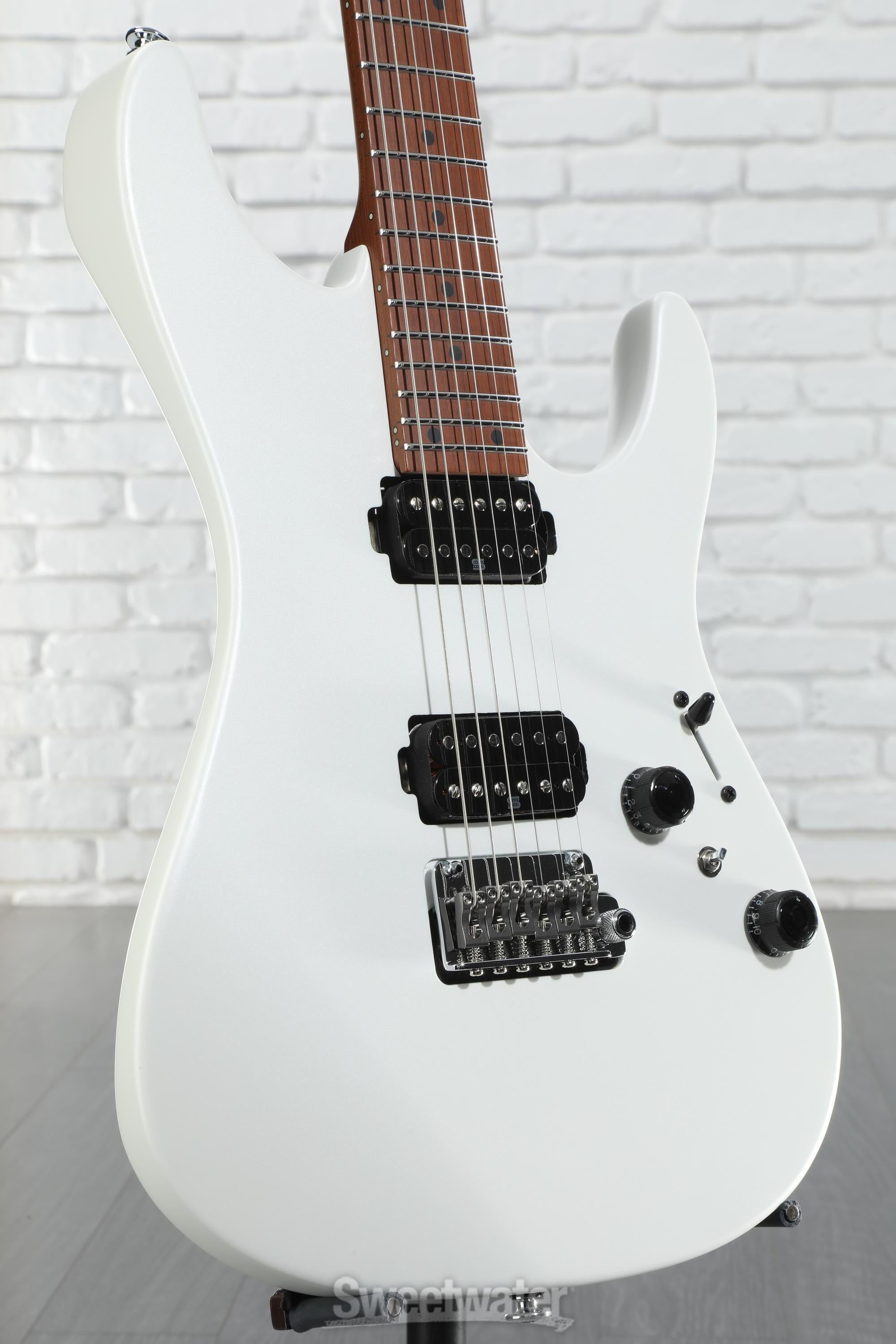 Ibanez Prestige AZ2402 Electric Guitar - Pearl White Flat
