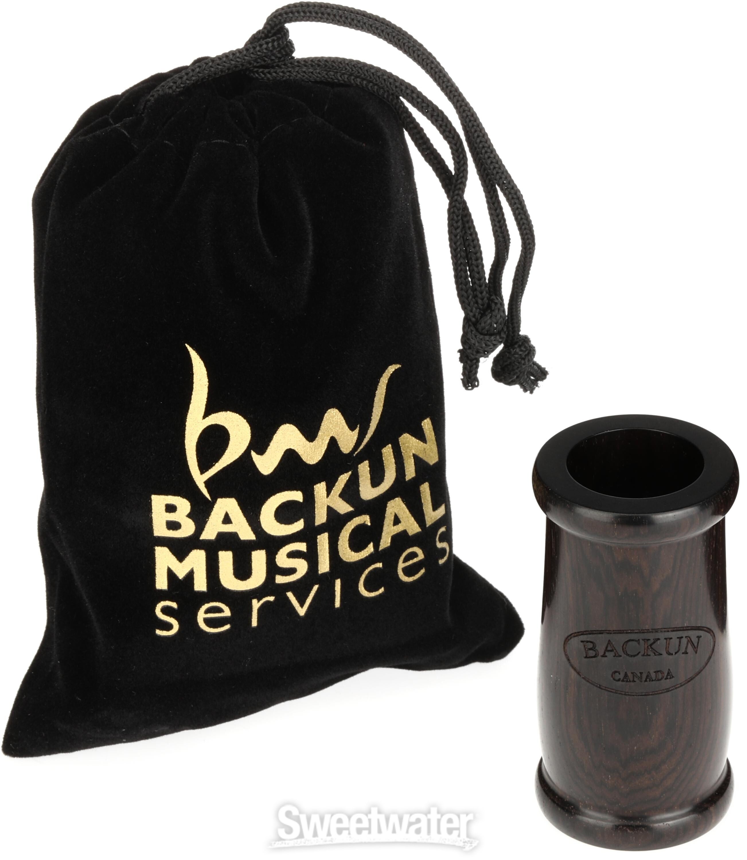 Backun New Traditional Grenadilla Barrel for Clarinet - 66mm