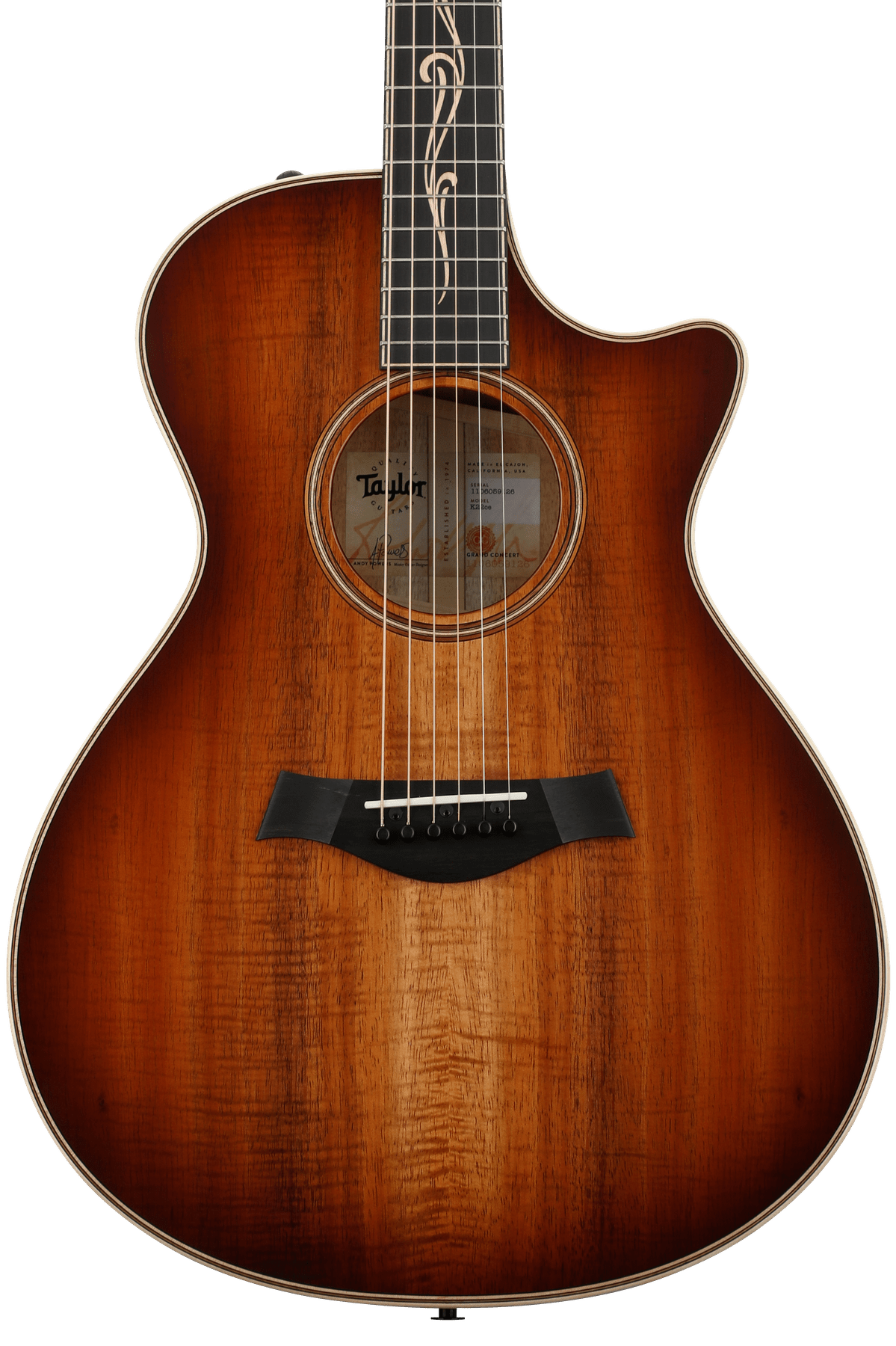 Taylor K22ce V-Class Acoustic-electric Guitar - Shaded Edgeburst