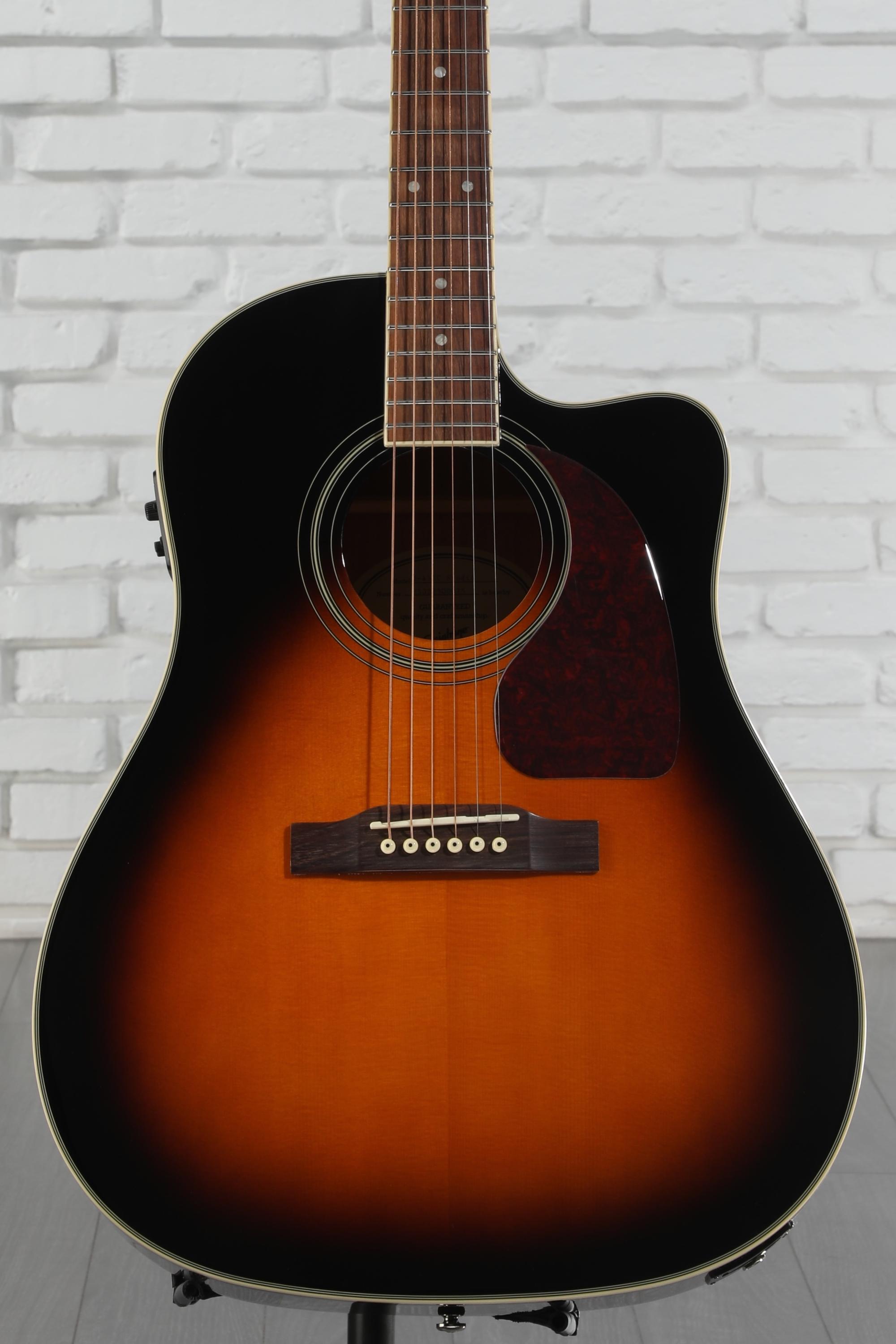 Epiphone アコースティックギター J-45EC Studio Amazon | Epiphone/J-45EC Studio Ebony (EB) (AJ-220SCE
