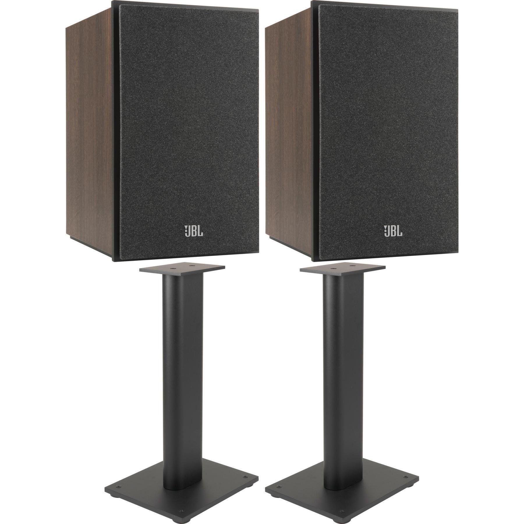JBL Stage 250B 5.25-inch Bookshelf Loudspeaker Pair with Stands