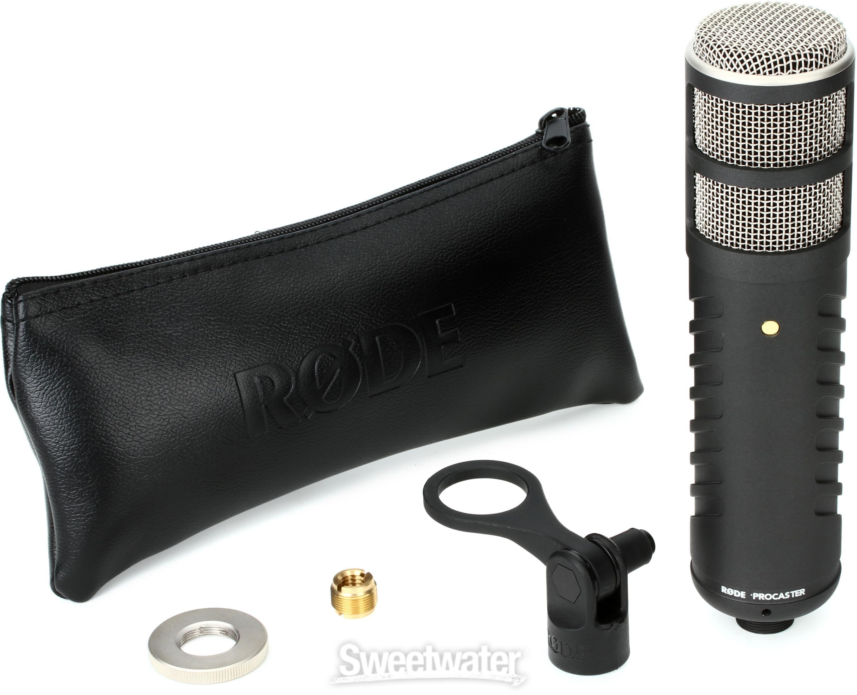 Rode Procaster Cardioid Dynamic Broadcast Microphone | Sweetwater