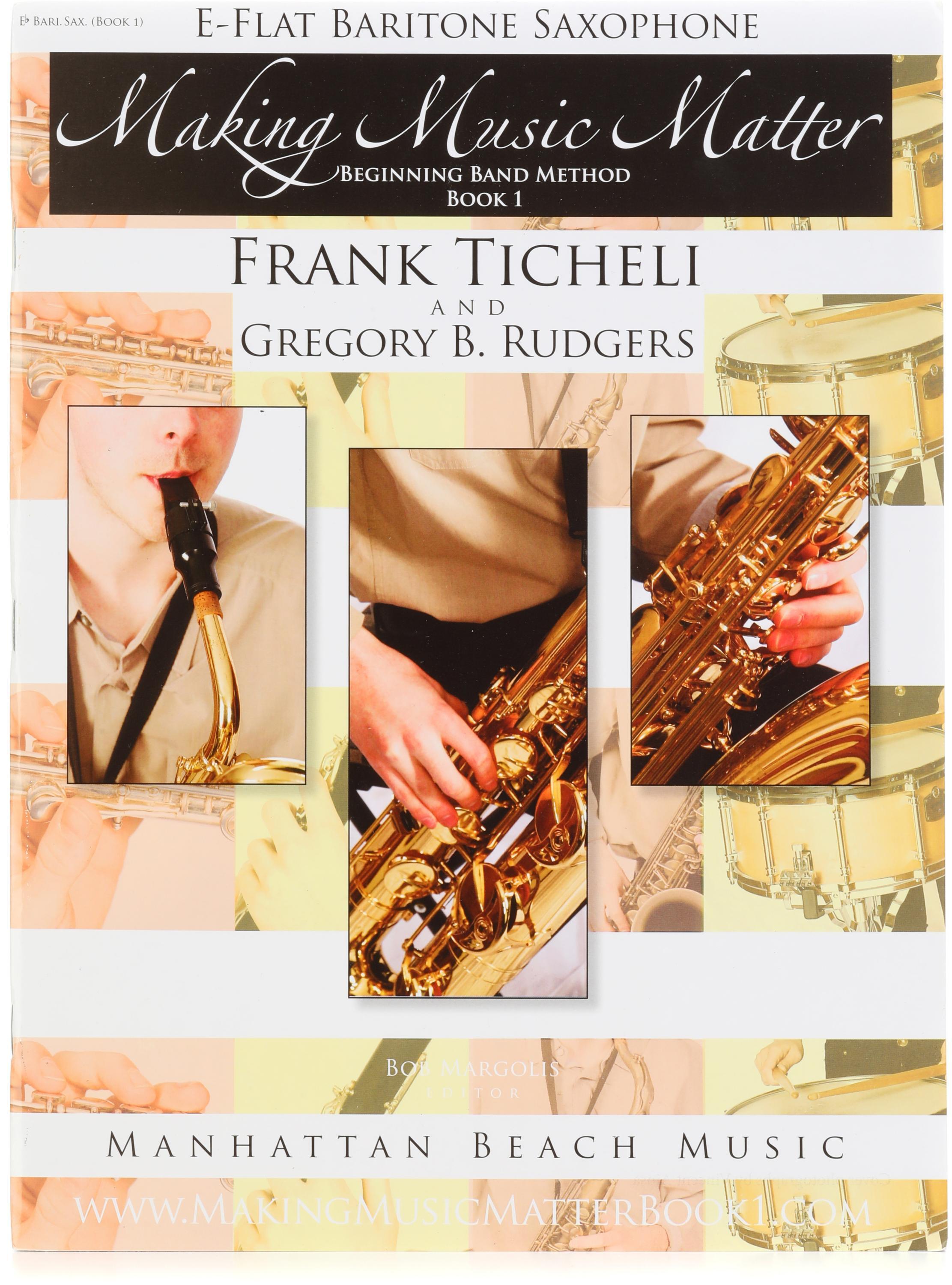 Photo of Manhattan Beach Music Making Music Matter Book 1 - Baritone Saxophone