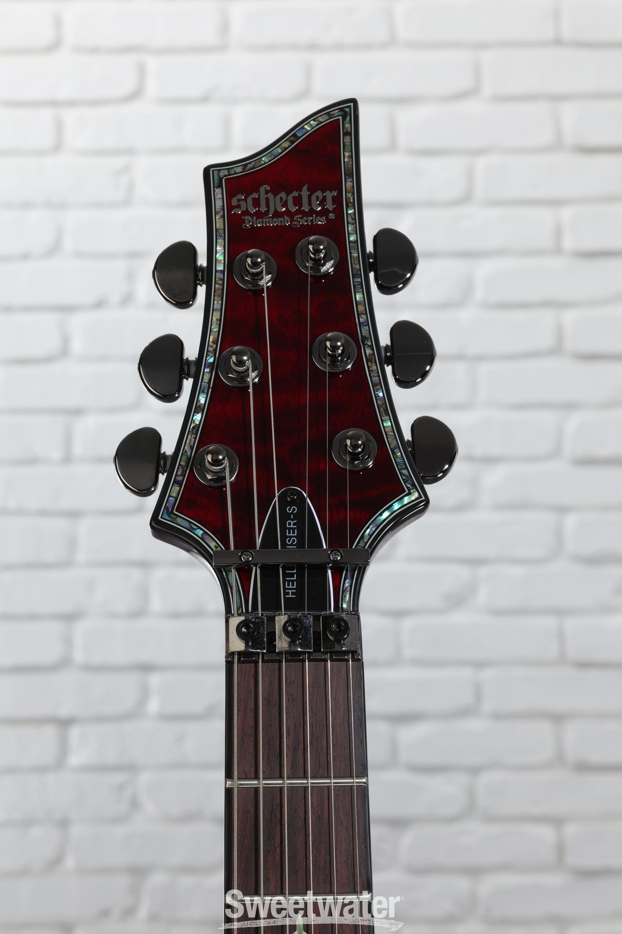 Schecter Hellraiser C-1 FR-S Electric Guitar - Black Cherry