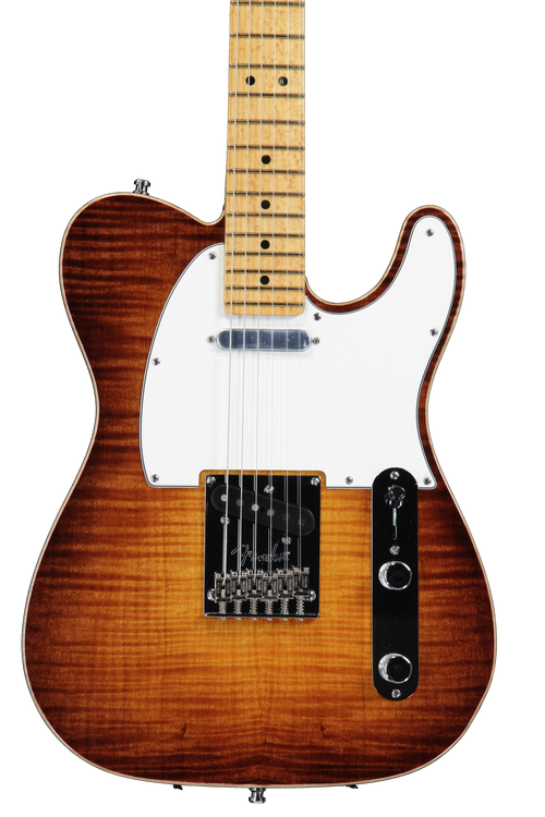 ギター Fender select telecaster Fender Select Telecaster - Violin Burst, Slight Case Rash on