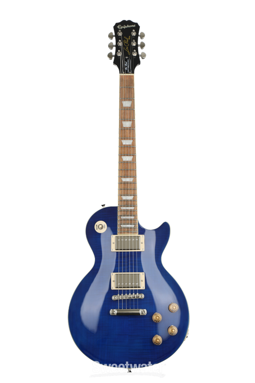 Epiphone Les Paul Tribute Plus Electric Guitar - Midnight Epiphone Les Paul Tribute Plus Electric Guitar - Midnight