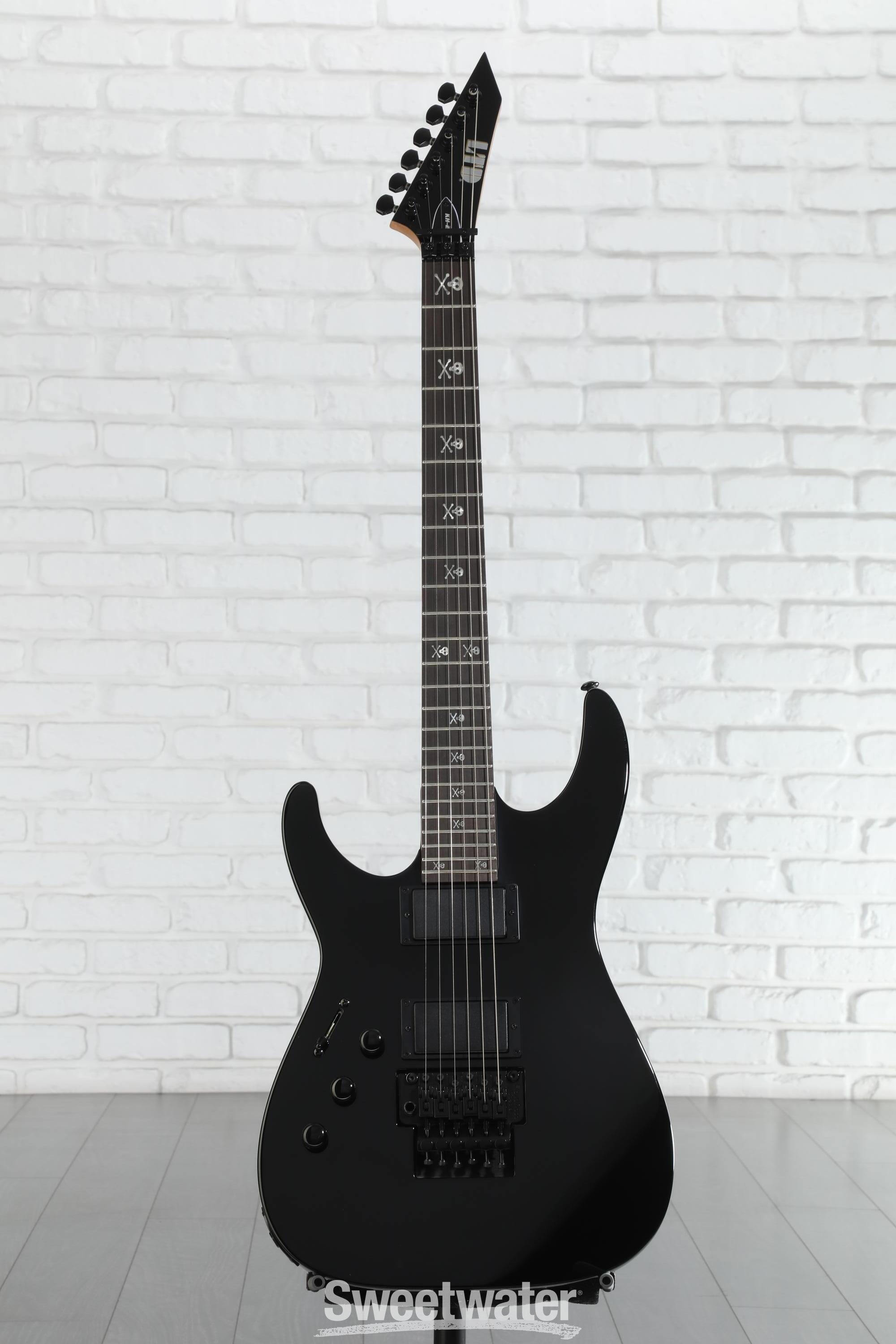 ギター ESP LKH202BLKLH LTD Kirk Hammett R003-01 ESP LTD Kirk Hammett Signature KH-202 - Black - Bill's Music